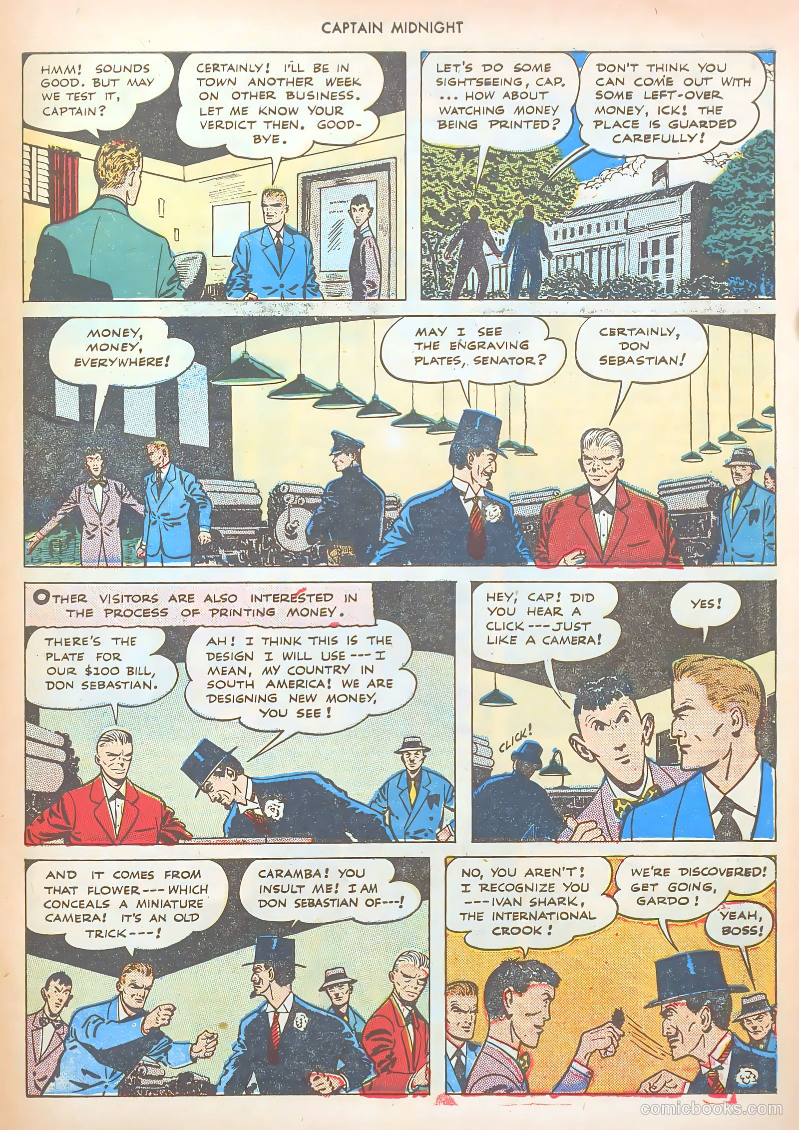 Captain Midnight #33 (1945) — page 27 of 36