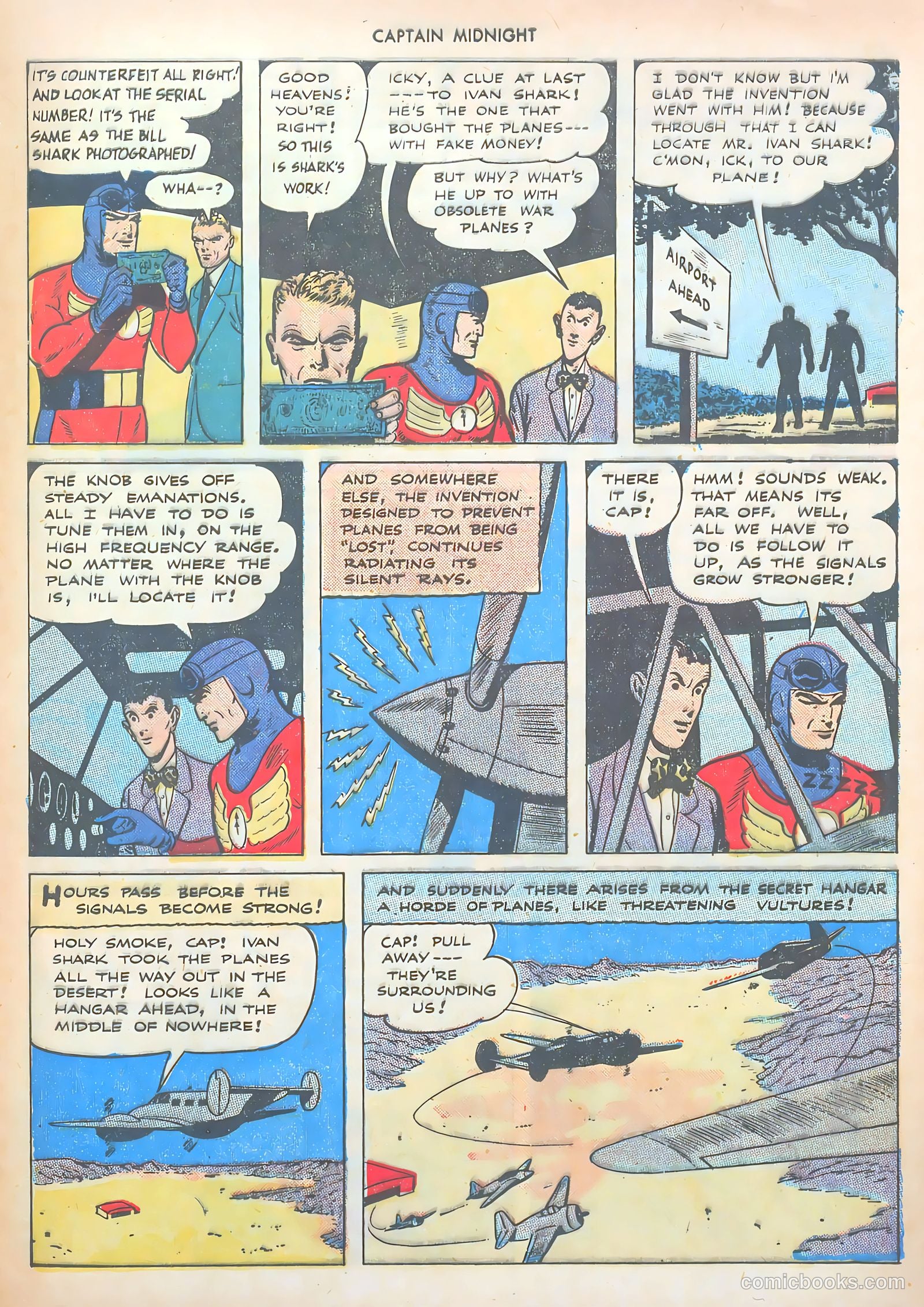 Captain Midnight #33 (1945) — page 29 of 36