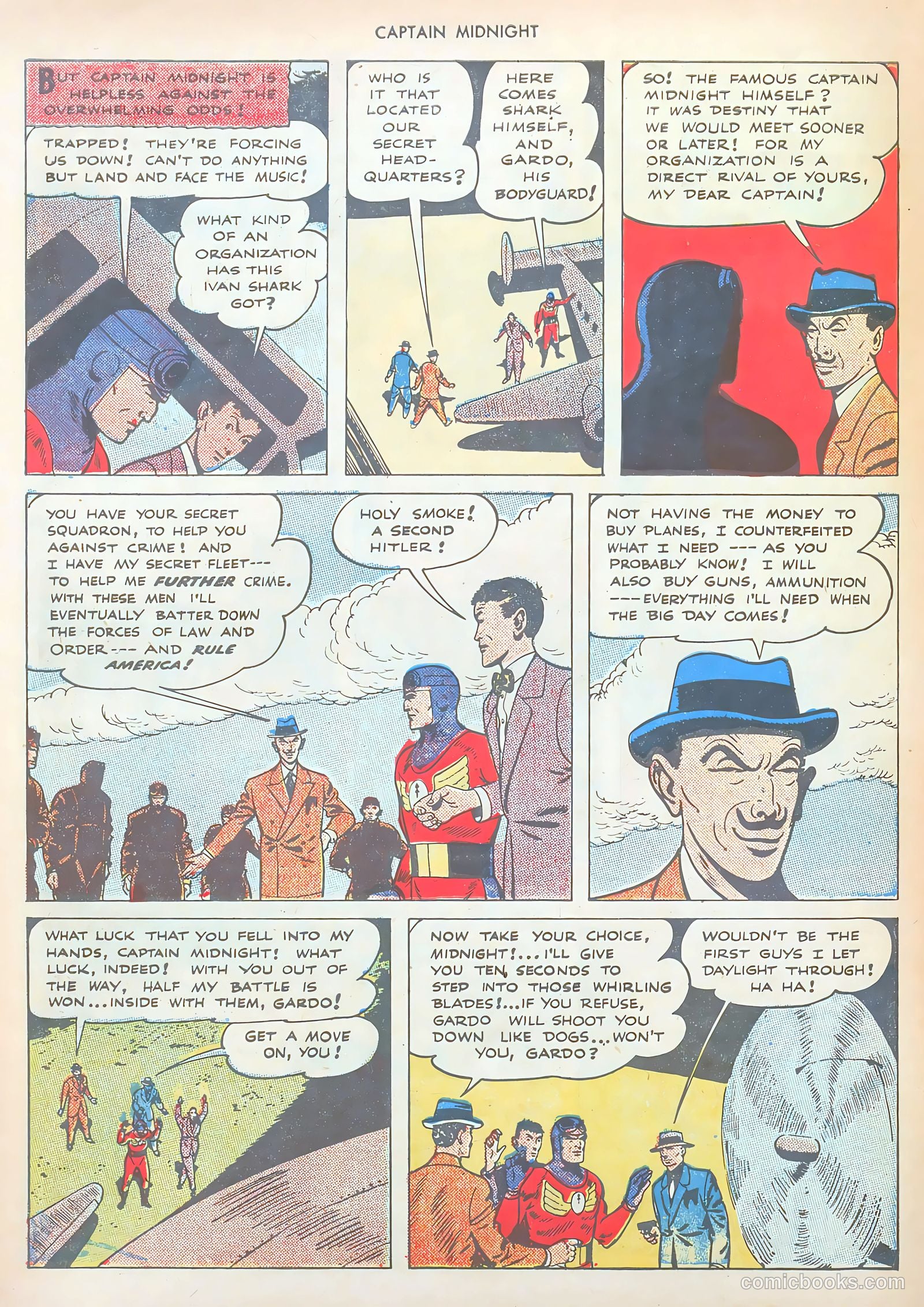 Captain Midnight #33 (1945) — page 30 of 36