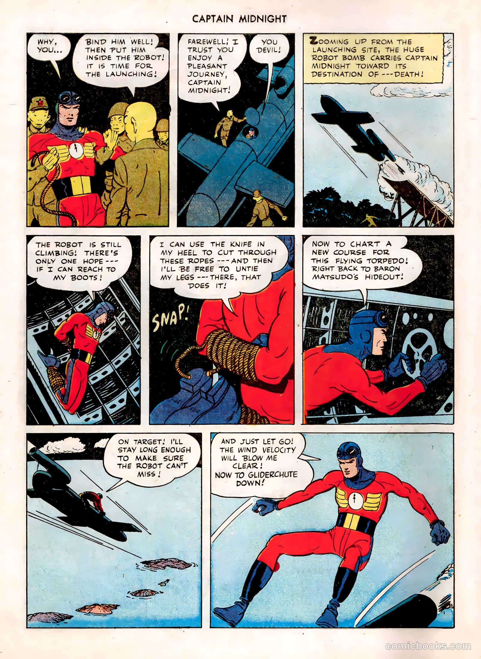 Captain Midnight #34 (1945) — page 10 of 37