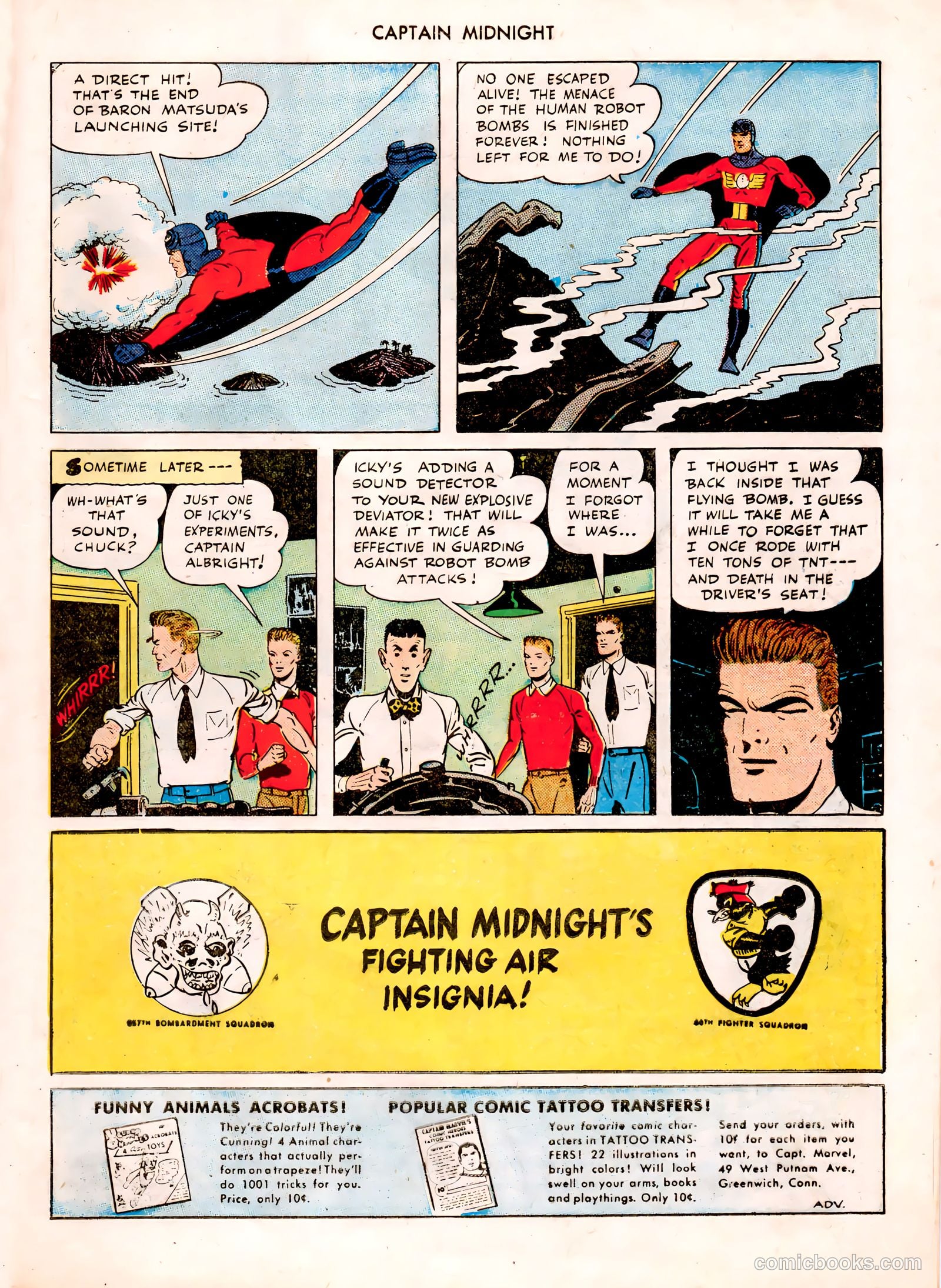 Captain Midnight #34 (1945) — page 11 of 37