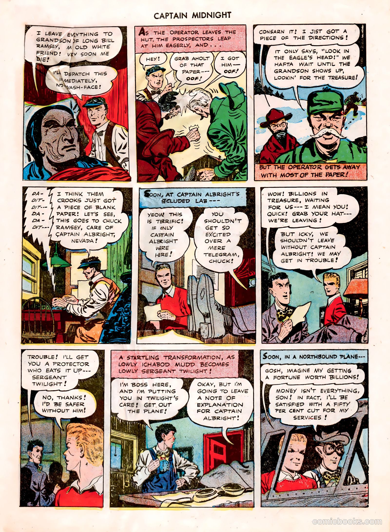 Captain Midnight #34 (1945) — page 15 of 37