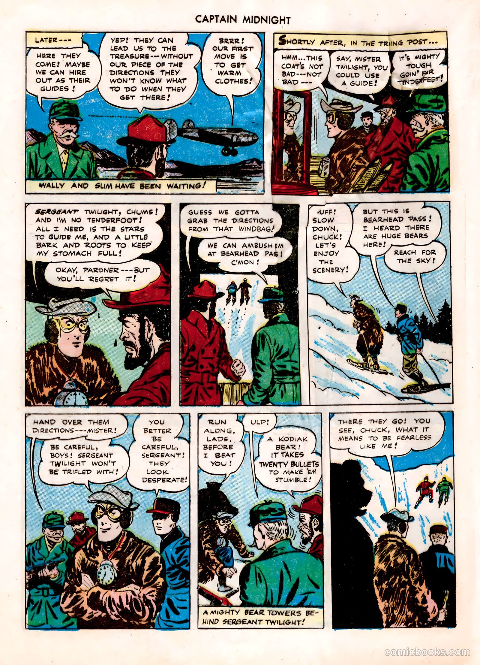 Captain Midnight #34 (1945) — page 16 of 37