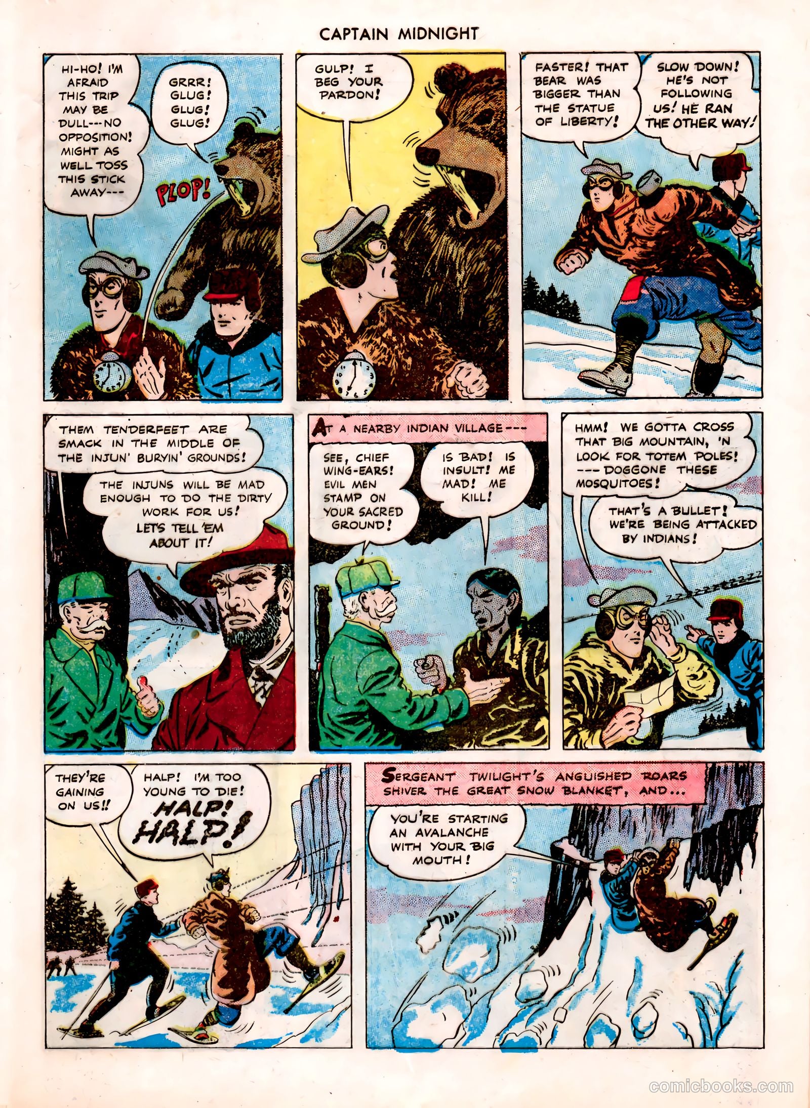 Captain Midnight #34 (1945) — page 17 of 37