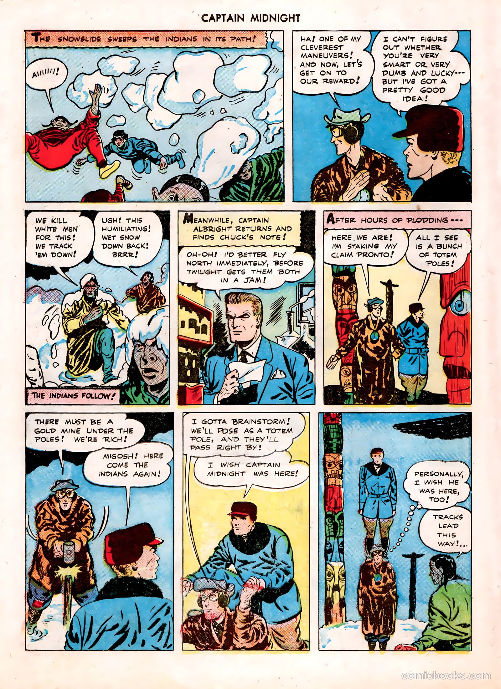 Captain Midnight #34 (1945) — page 18 of 37