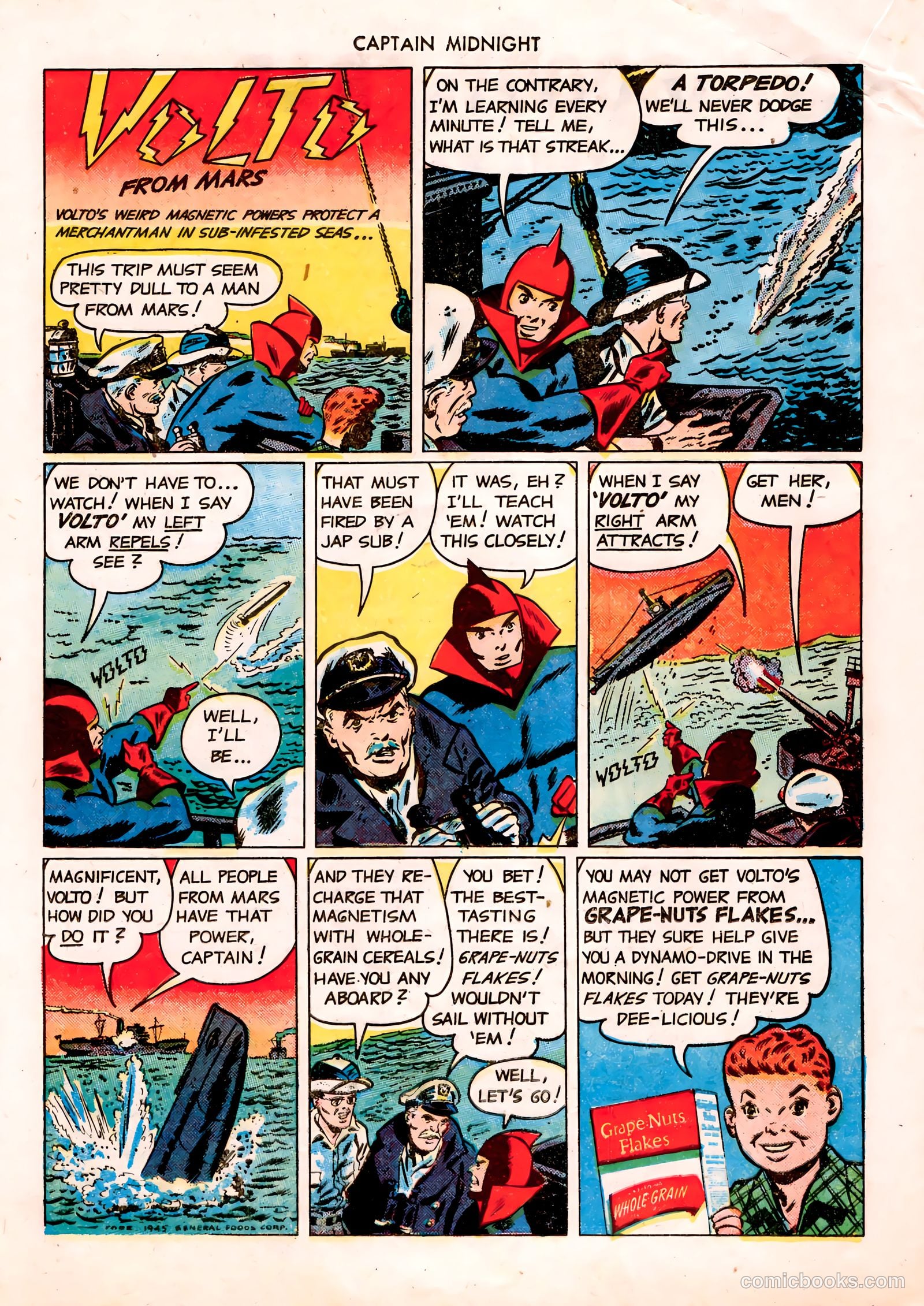 Captain Midnight #34 (1945) — page 22 of 37