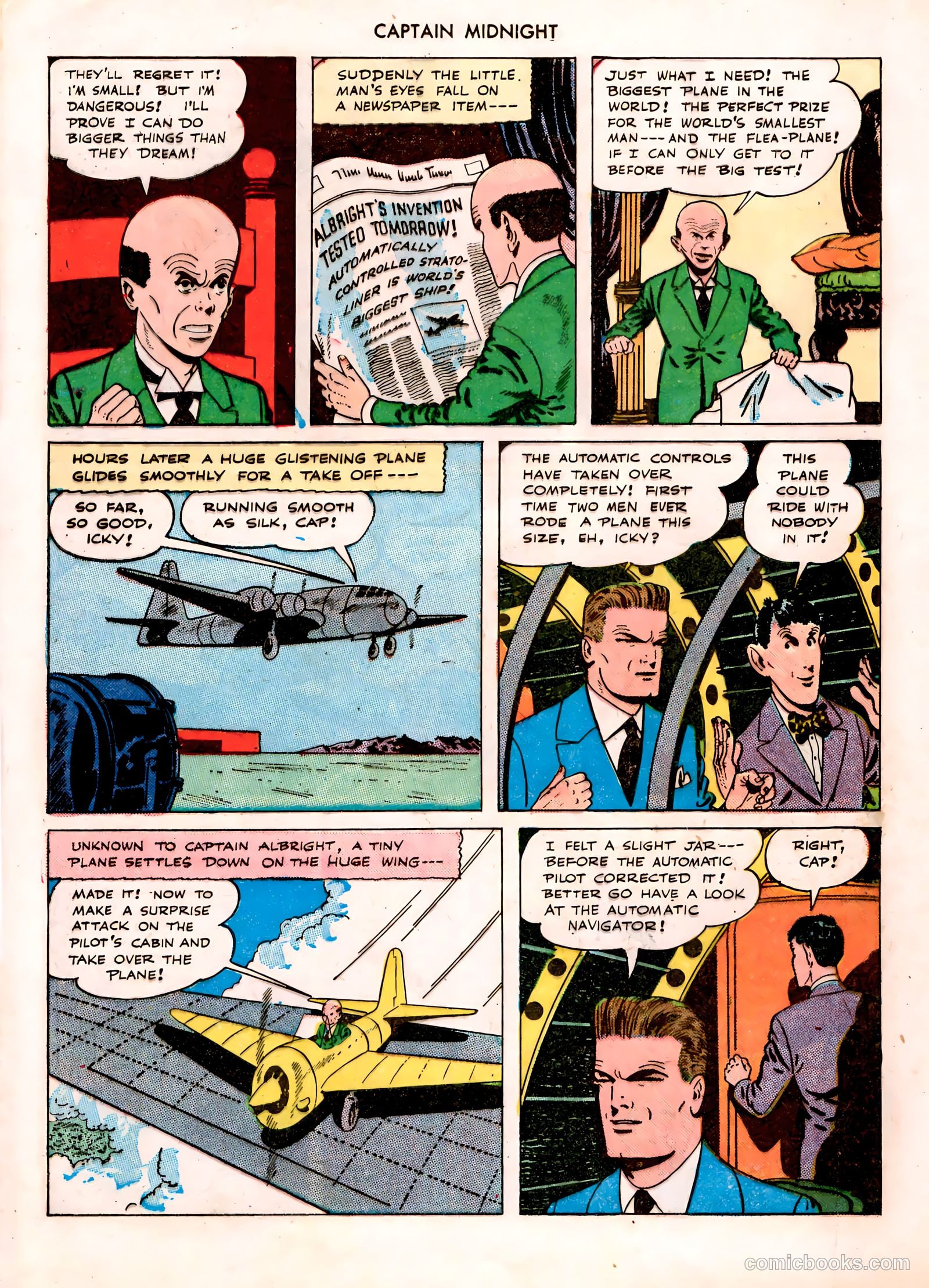 Captain Midnight #34 (1945) — page 28 of 37