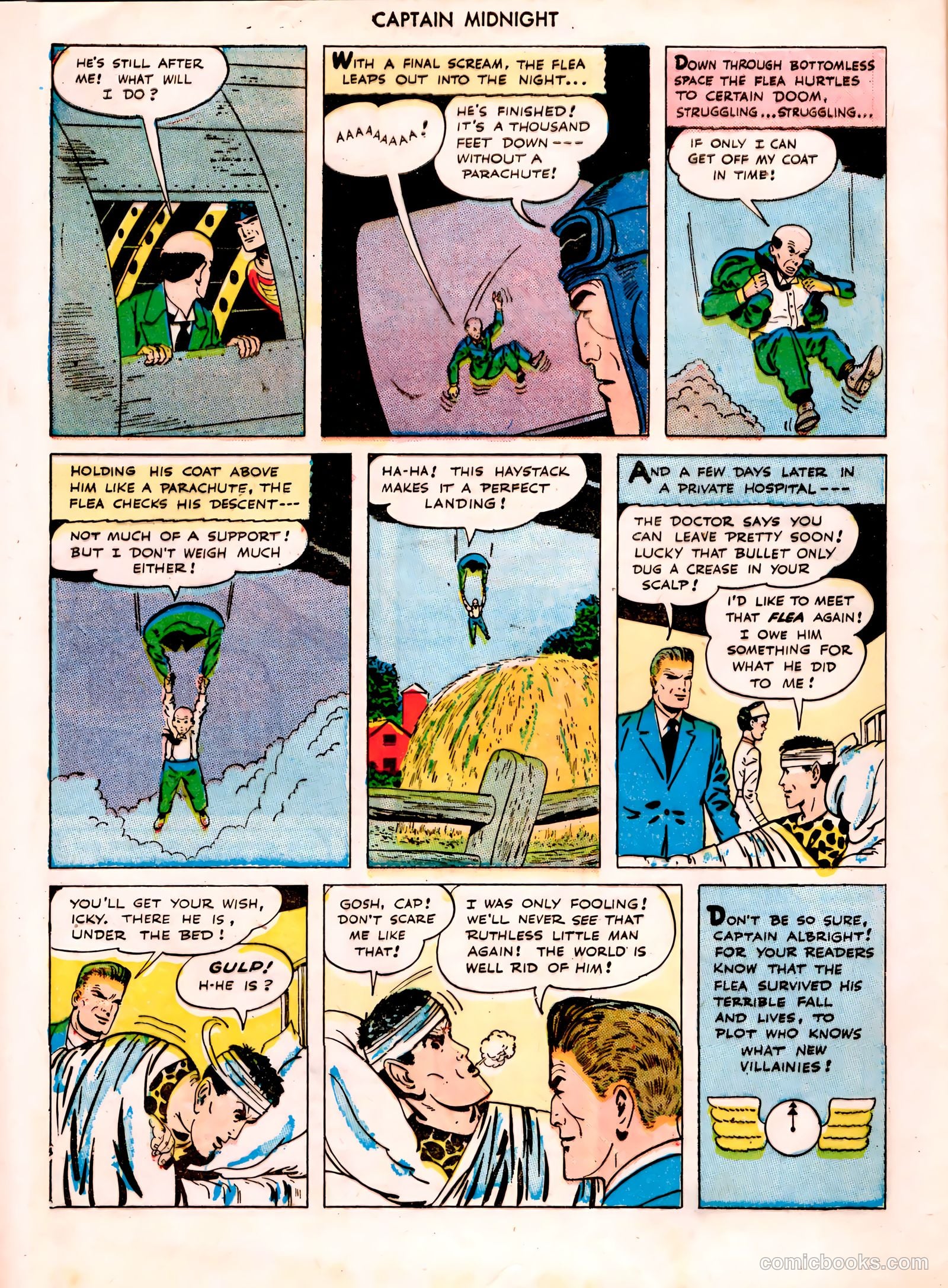 Captain Midnight #34 (1945) — page 32 of 37