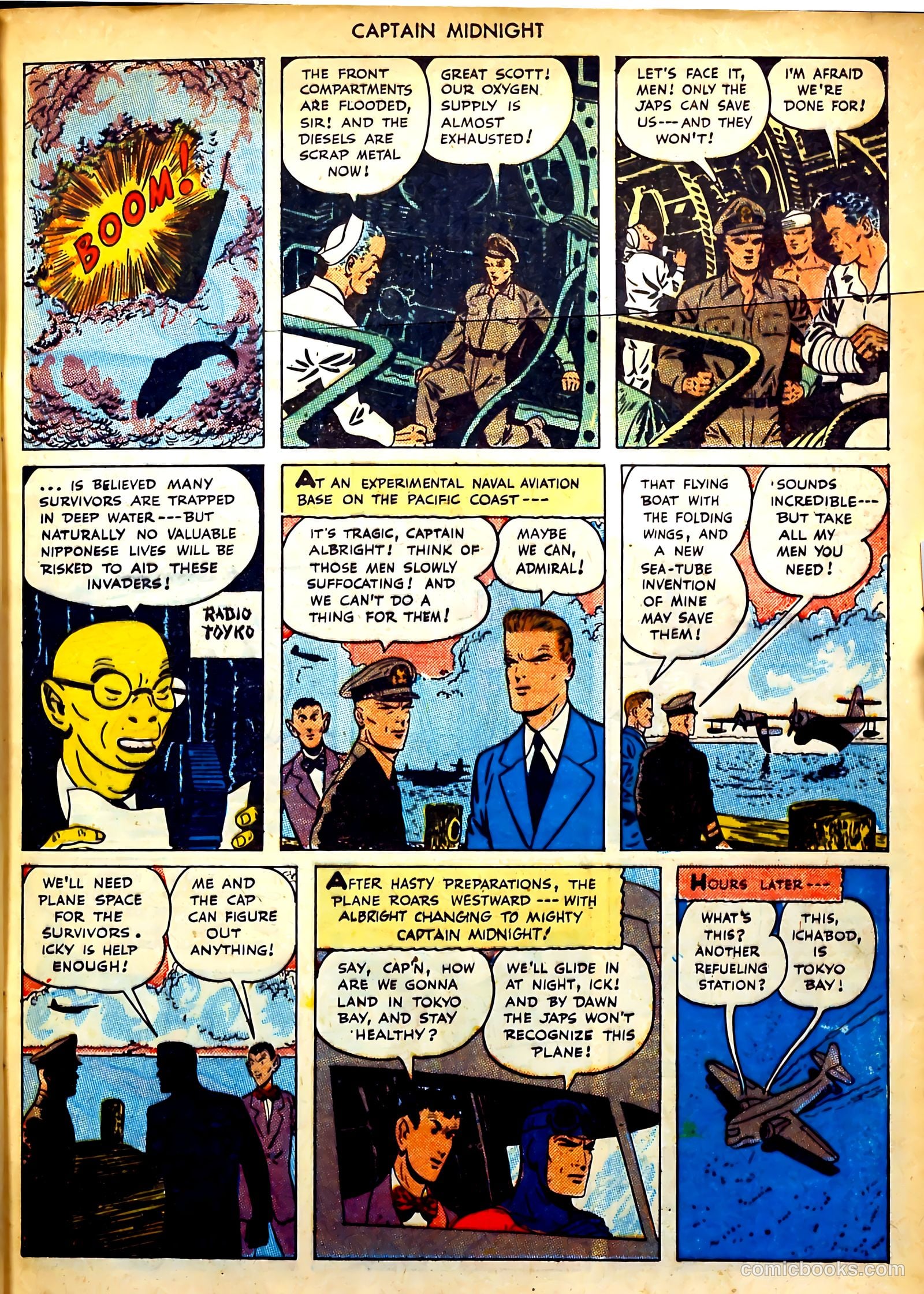 Captain Midnight #35 (1945) — page 6 of 37