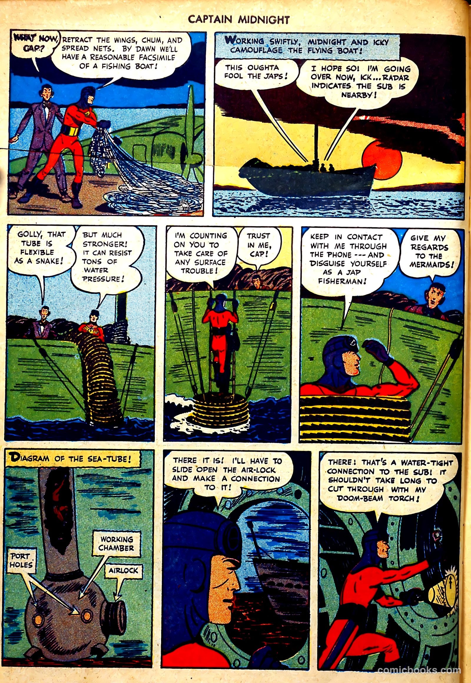 Captain Midnight #35 (1945) — page 7 of 37
