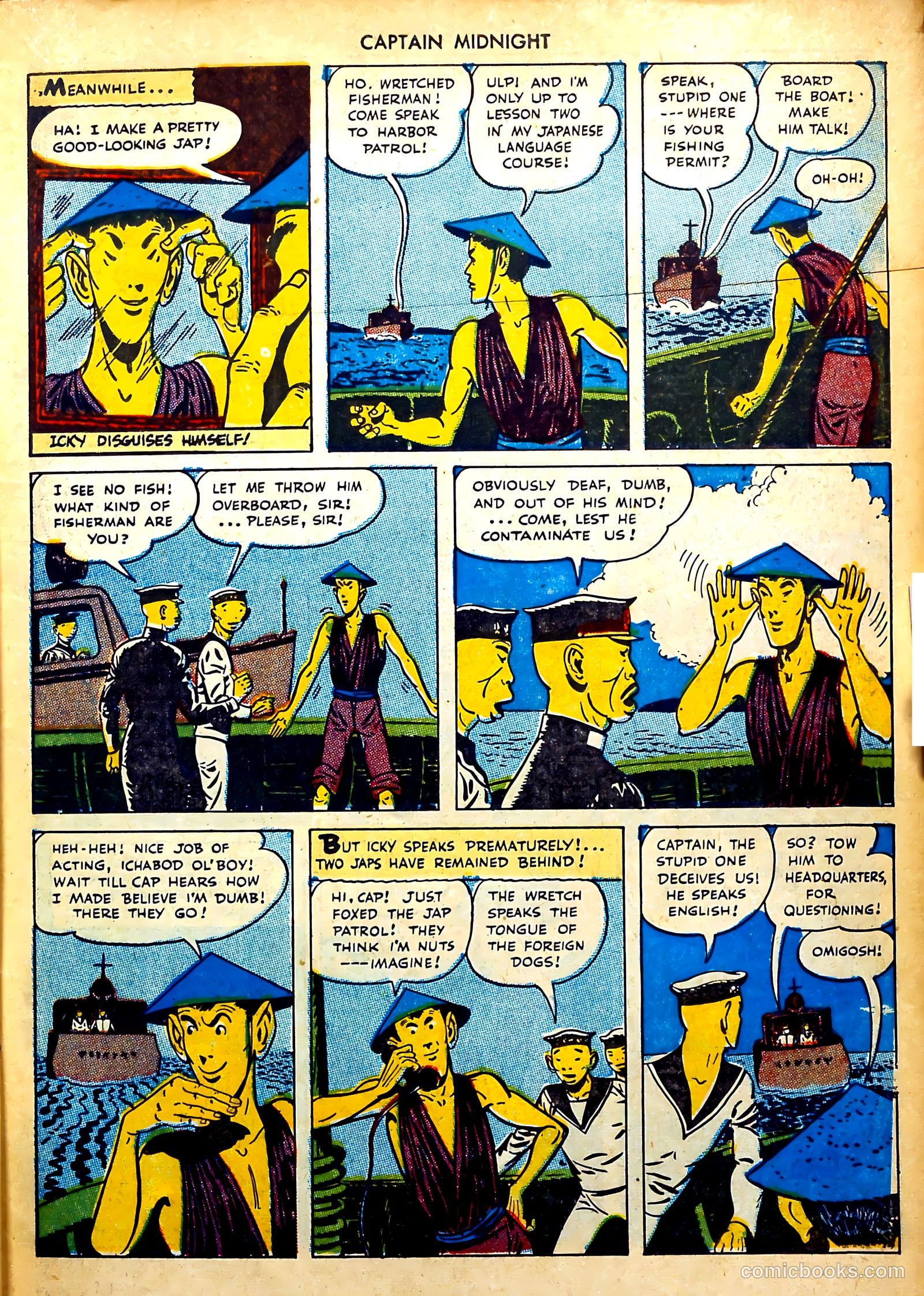 Captain Midnight #35 (1945) — page 8 of 37