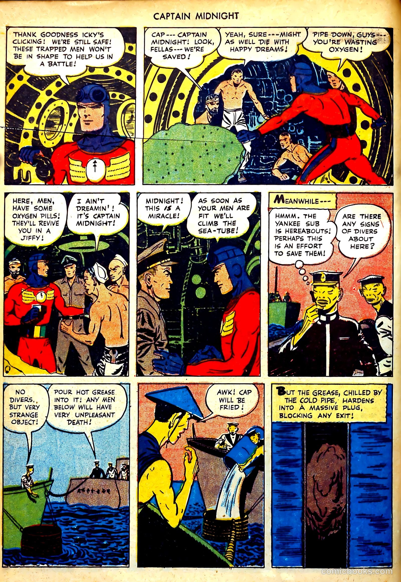 Captain Midnight #35 (1945) — page 9 of 37