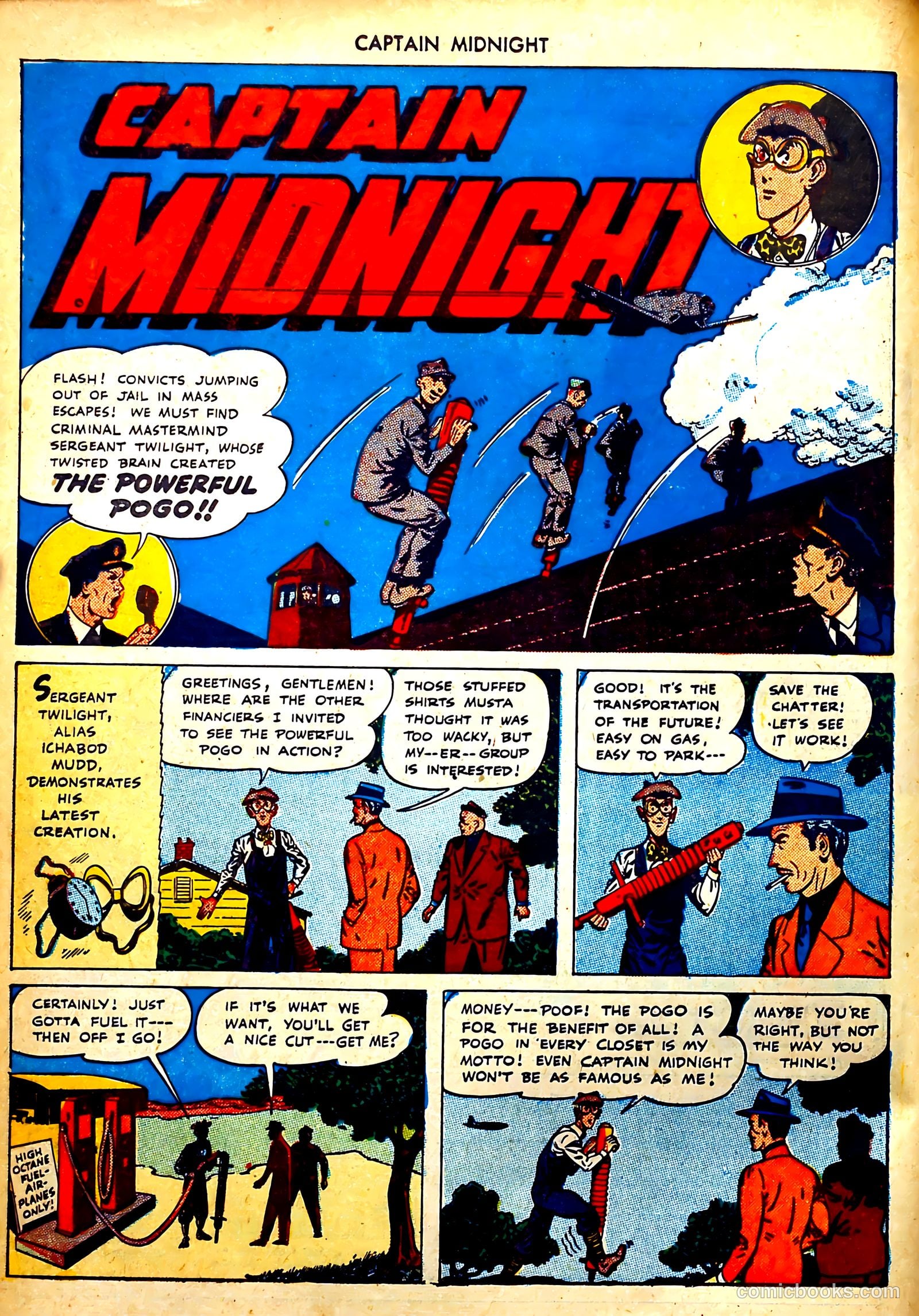 Captain Midnight #35 (1945) — page 15 of 37