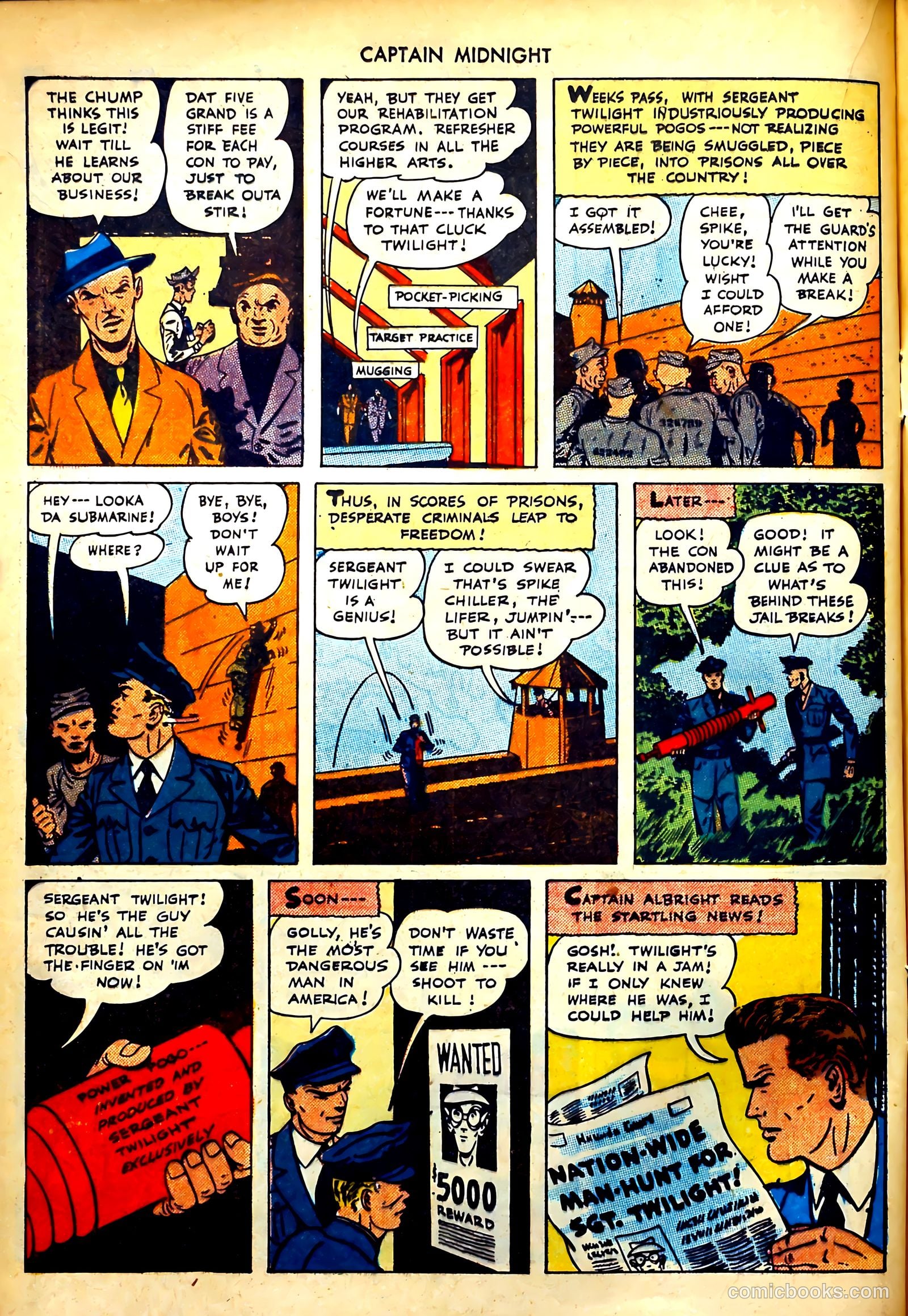 Captain Midnight #35 (1945) — page 17 of 37