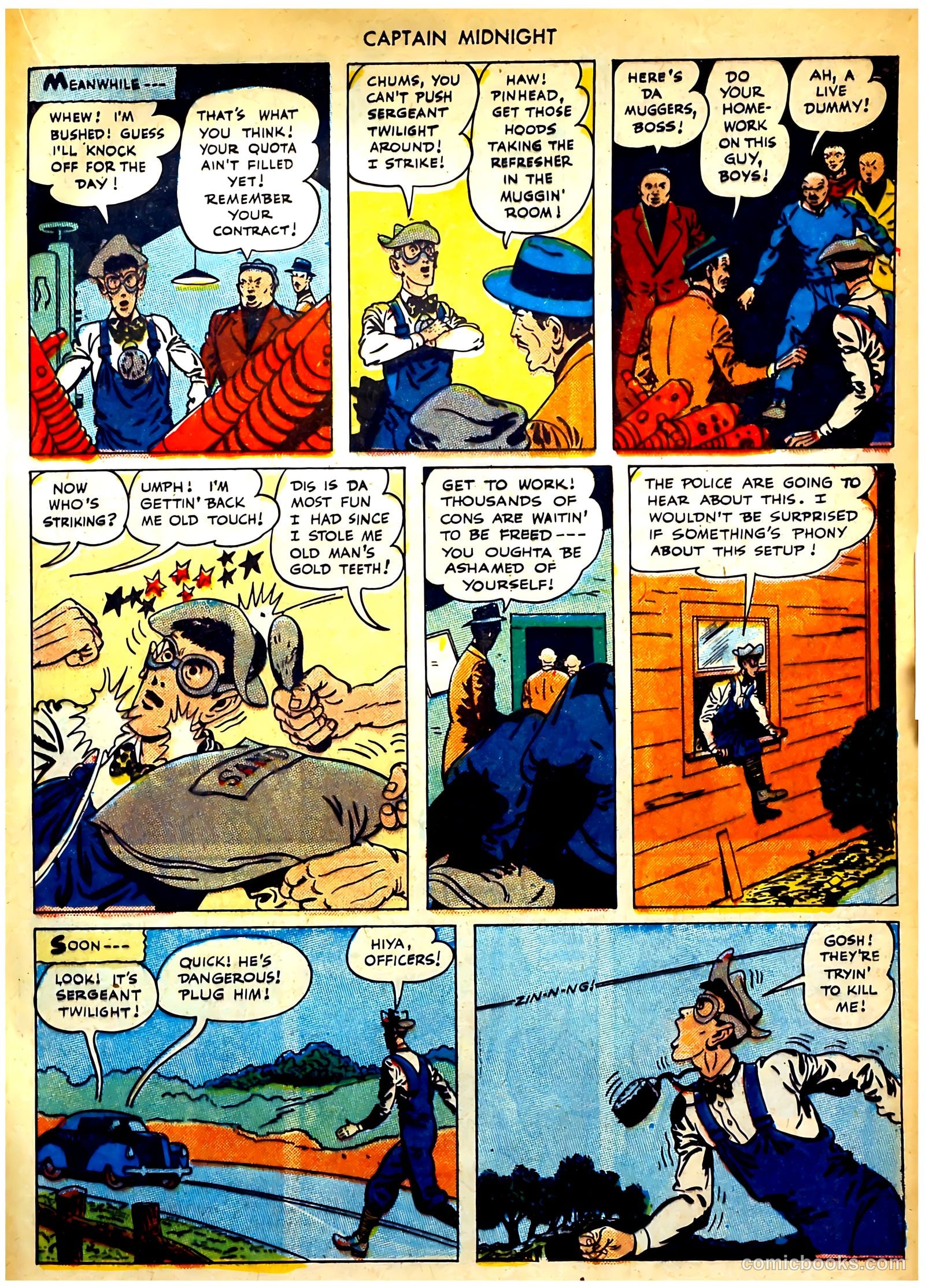 Captain Midnight #35 (1945) — page 18 of 37