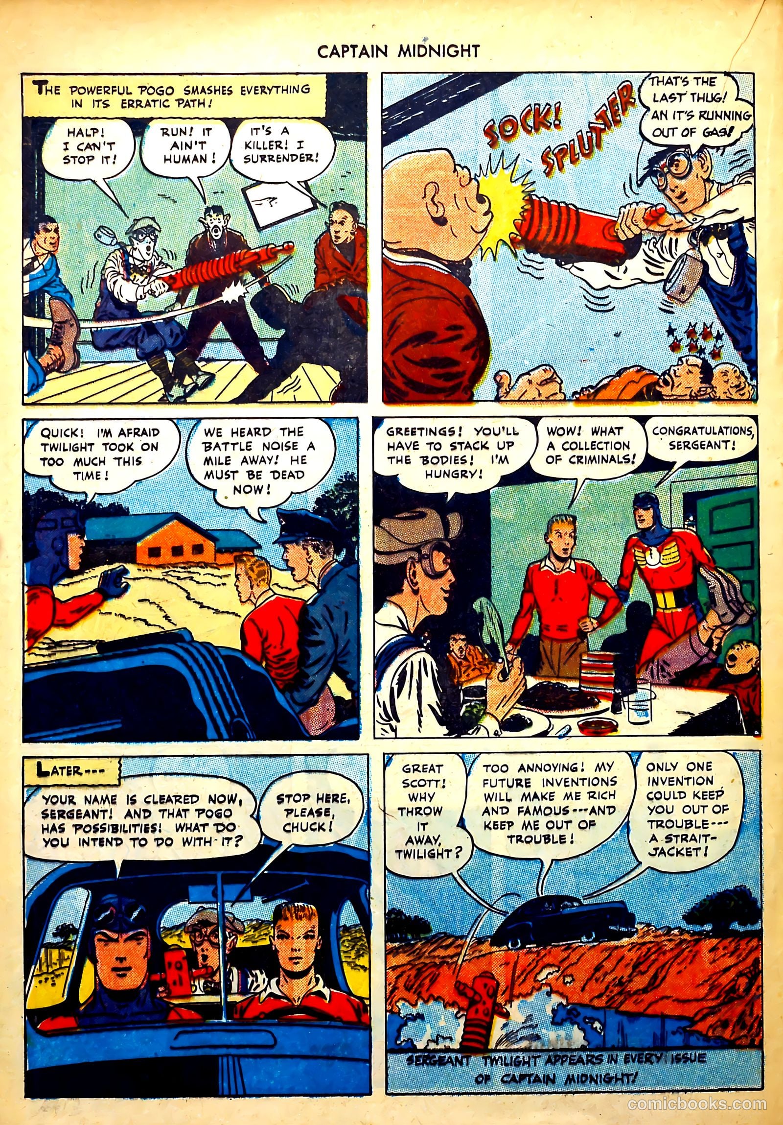 Captain Midnight #35 (1945) — page 21 of 37