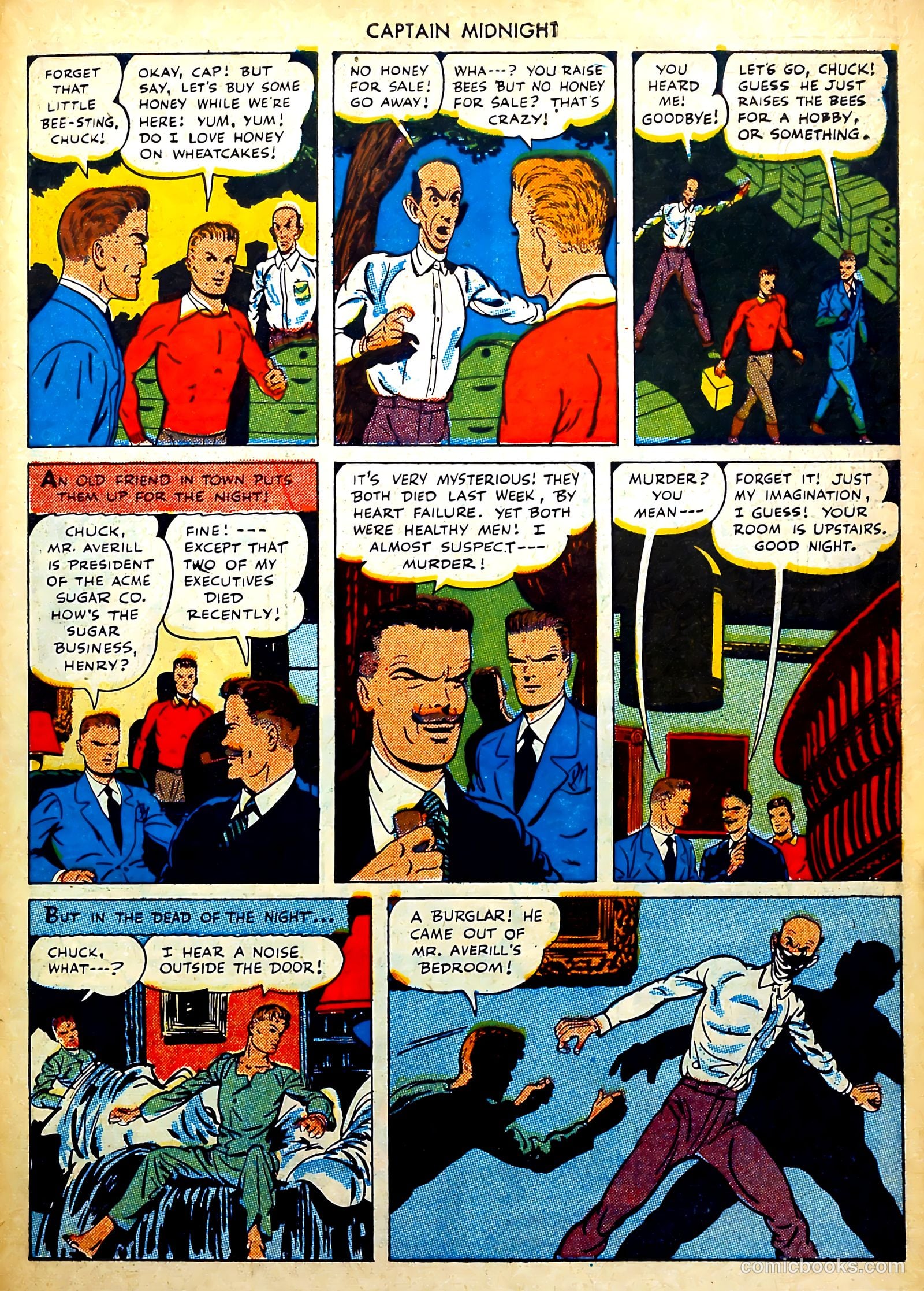 Captain Midnight #35 (1945) — page 28 of 37