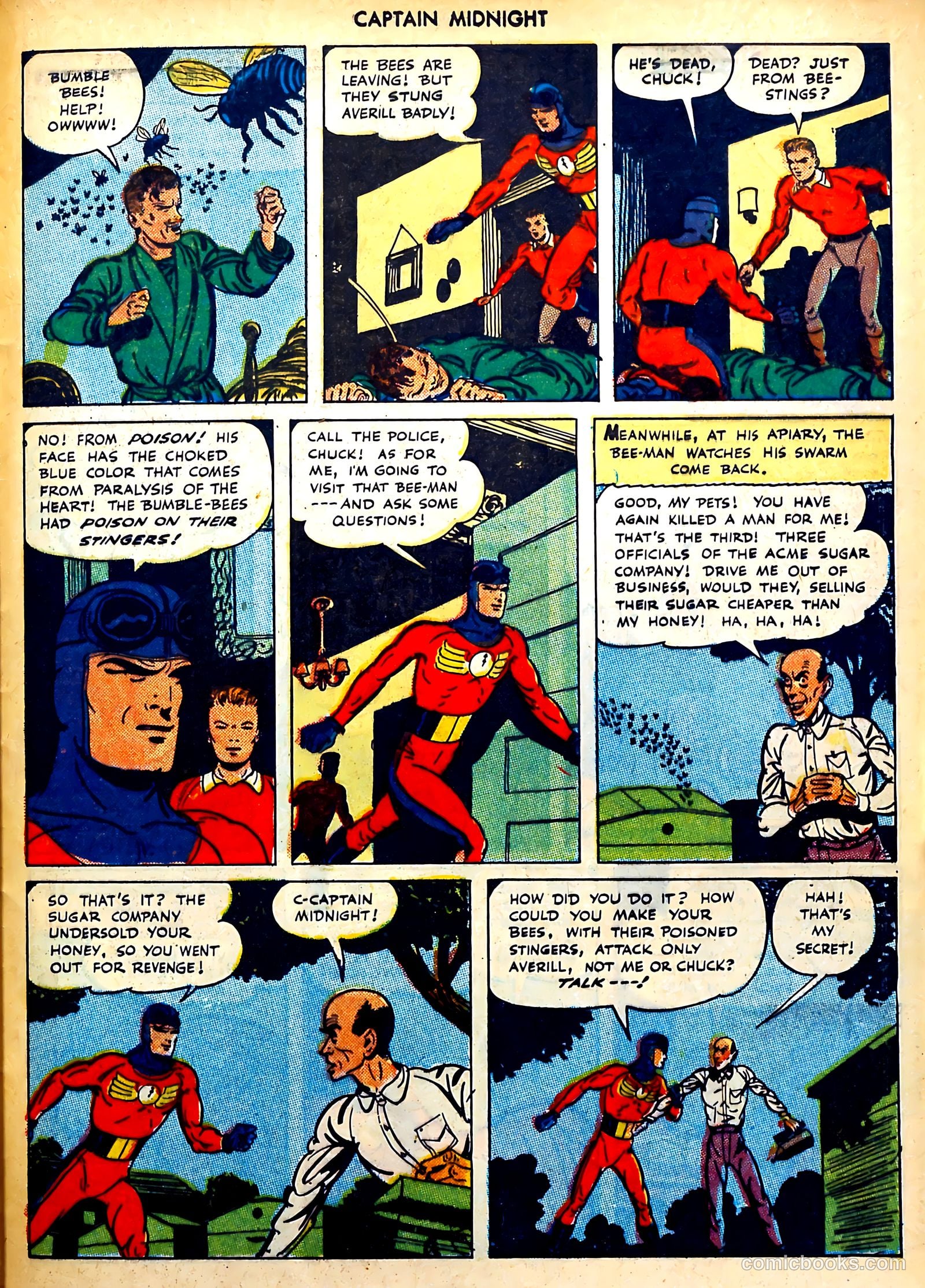 Captain Midnight #35 (1945) — page 30 of 37