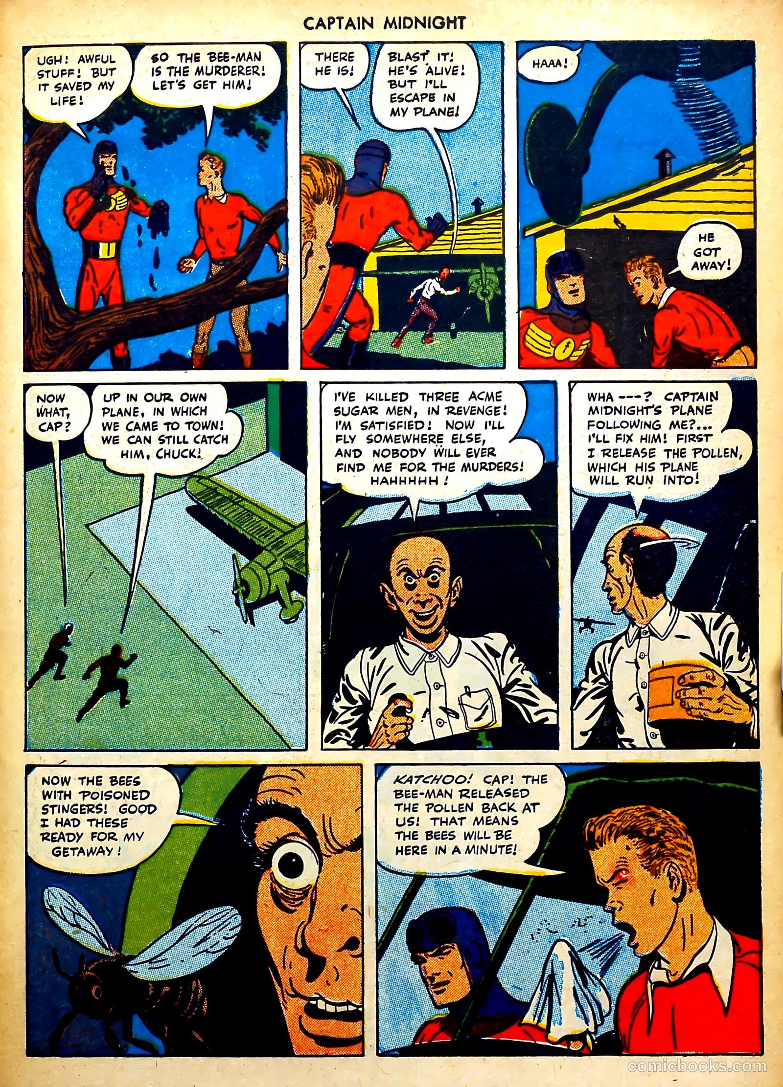 Captain Midnight #35 (1945) — page 32 of 37