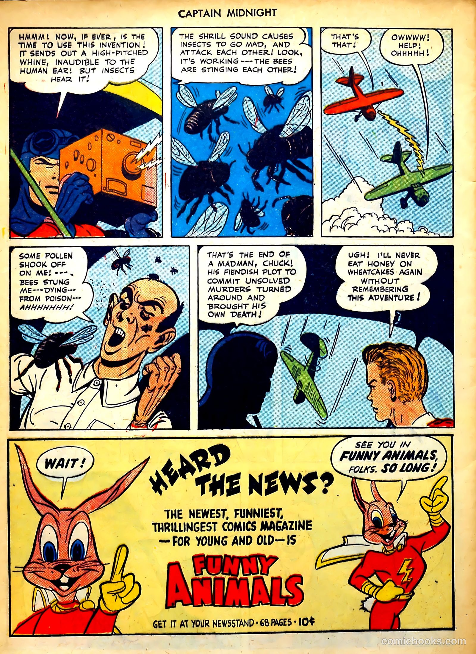 Captain Midnight #35 (1945) — page 33 of 37