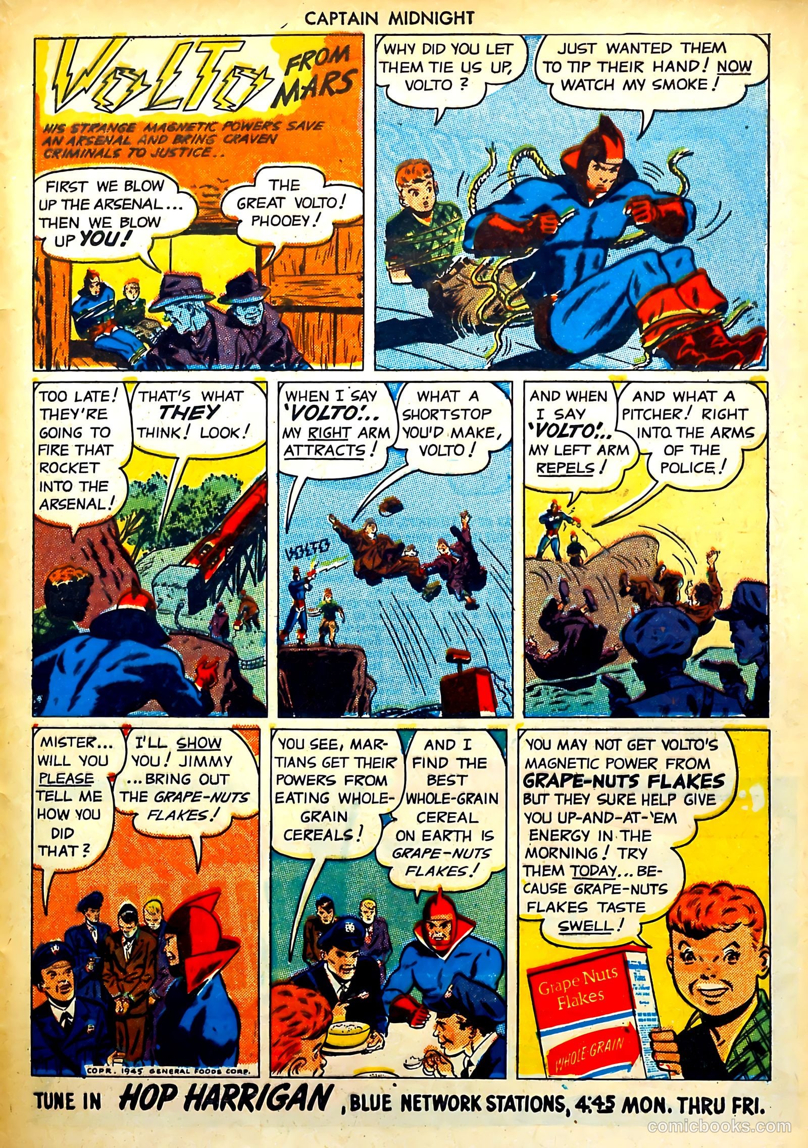 Captain Midnight #35 (1945) — page 34 of 37