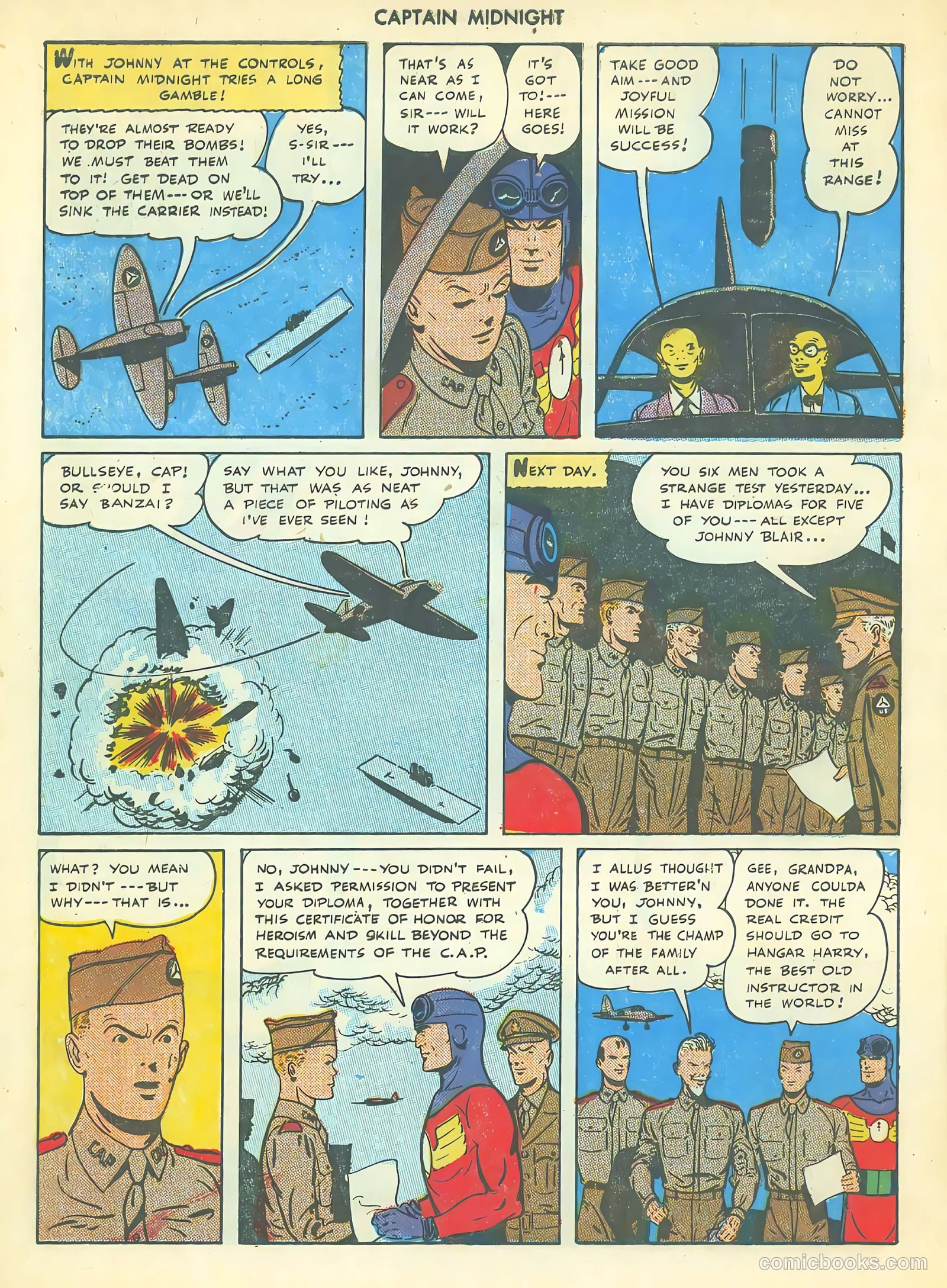 Captain Midnight #36 (1946) — page 10 of 37