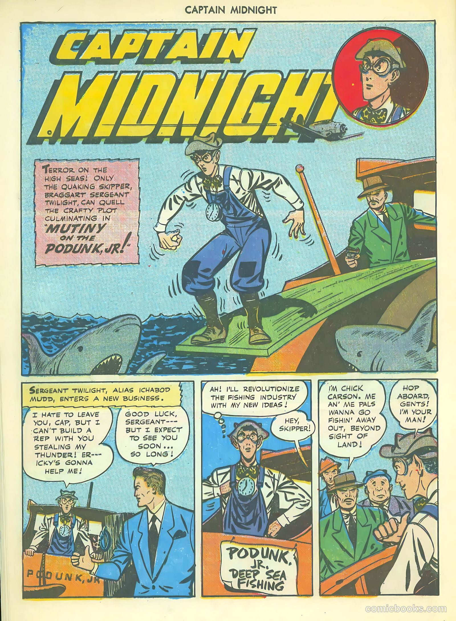 Captain Midnight #36 (1946) — page 16 of 37