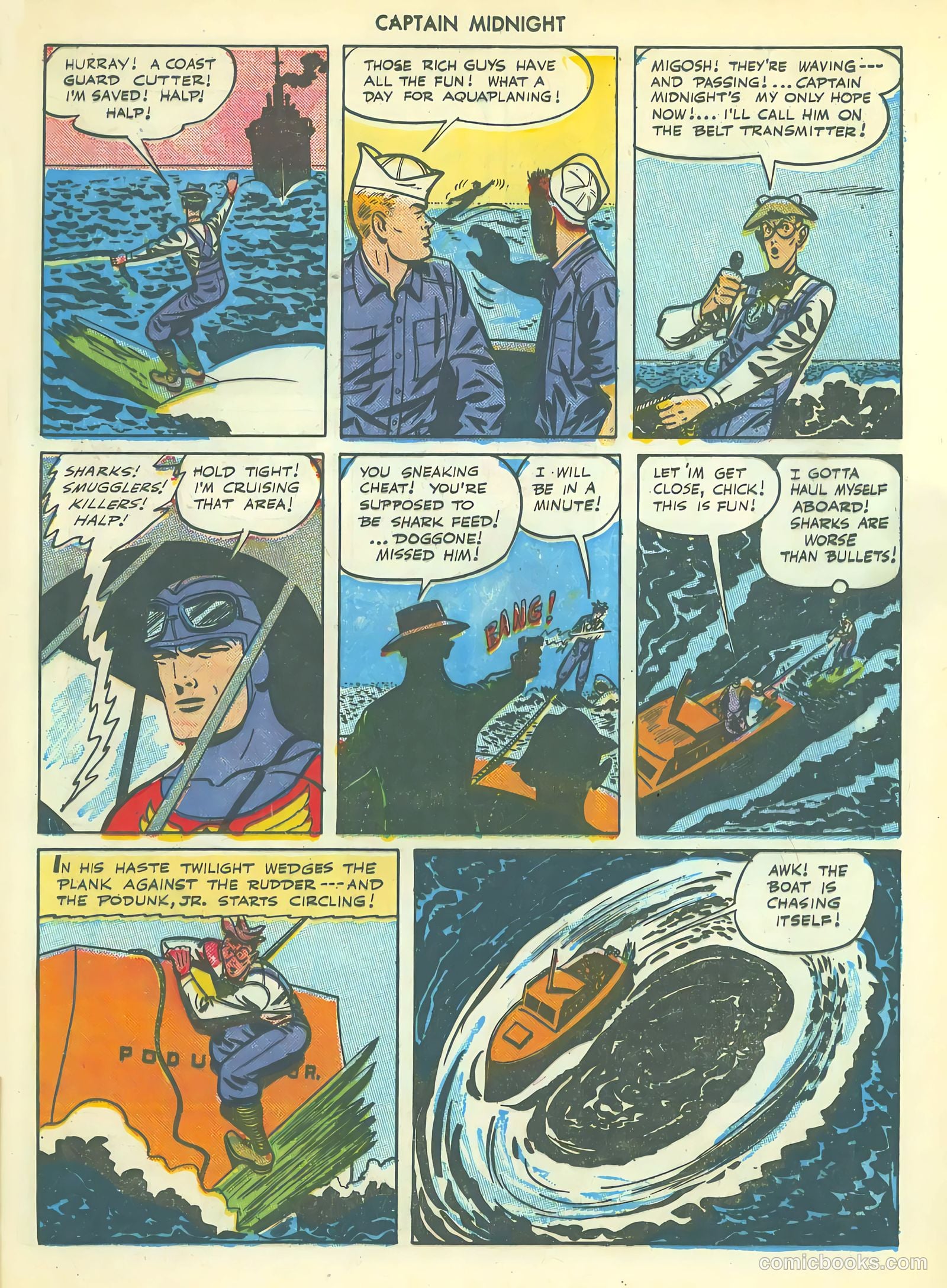 Captain Midnight #36 (1946) — page 21 of 37