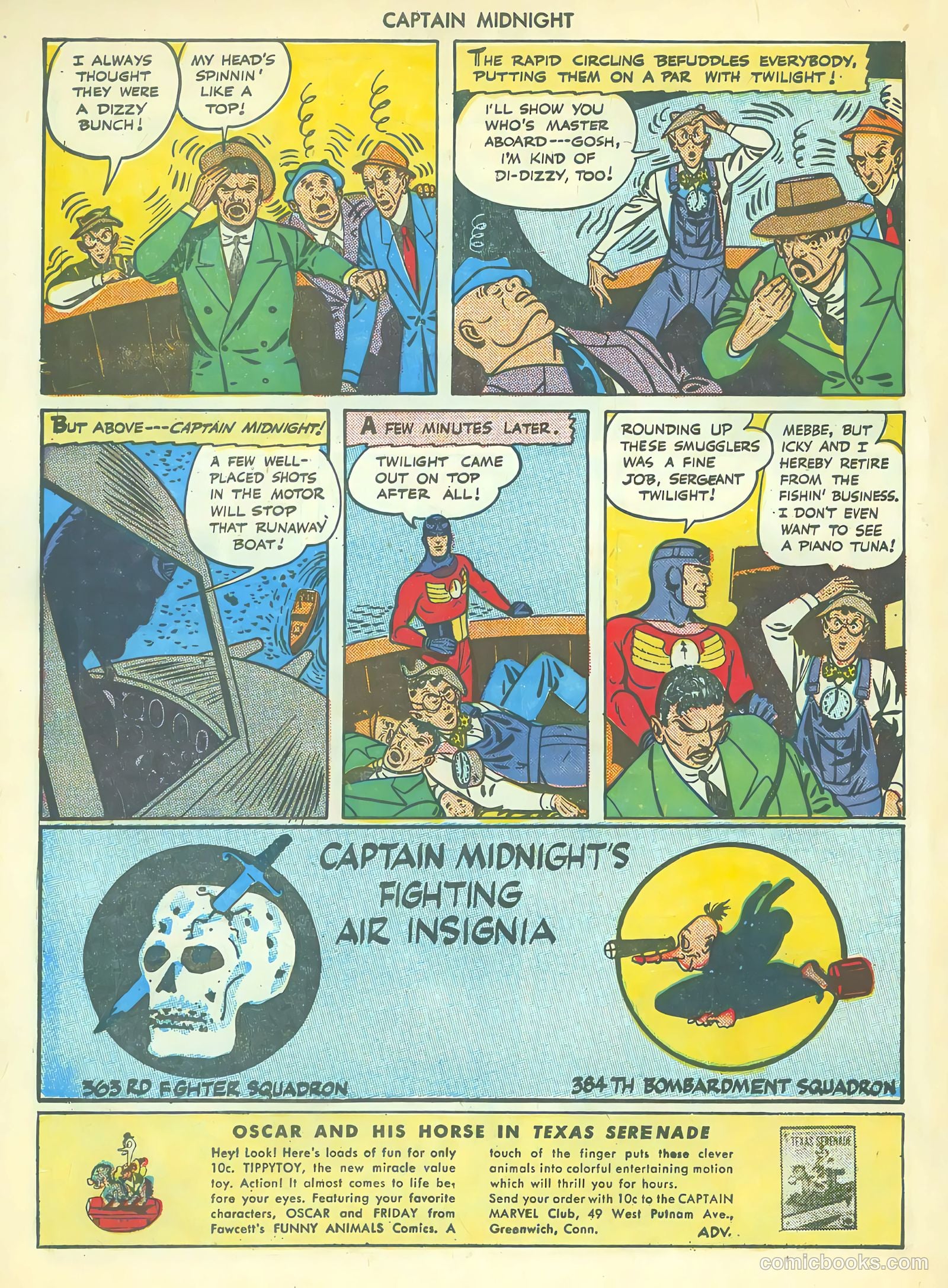 Captain Midnight #36 (1946) — page 22 of 37