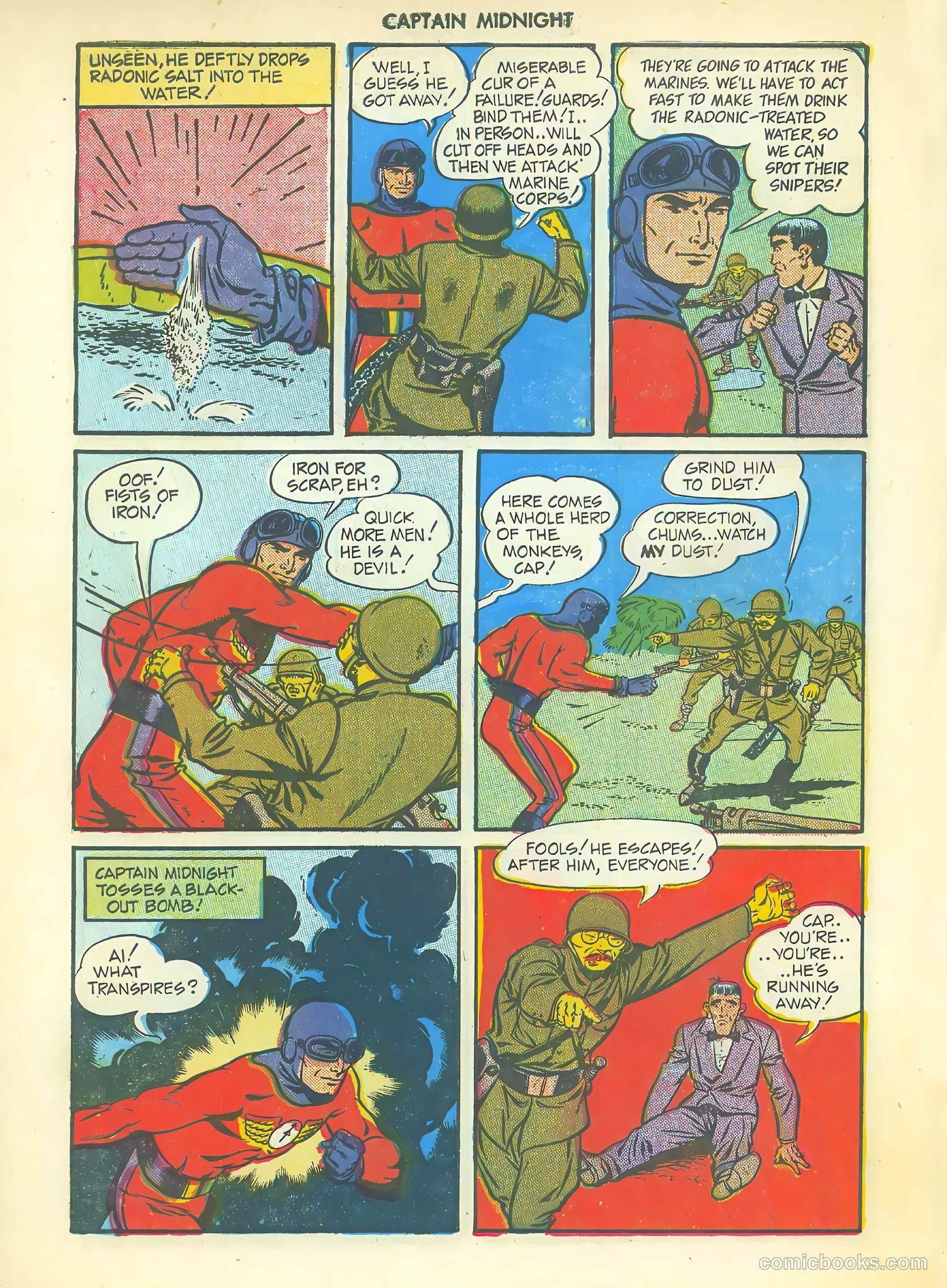 Captain Midnight #36 (1946) — page 30 of 37