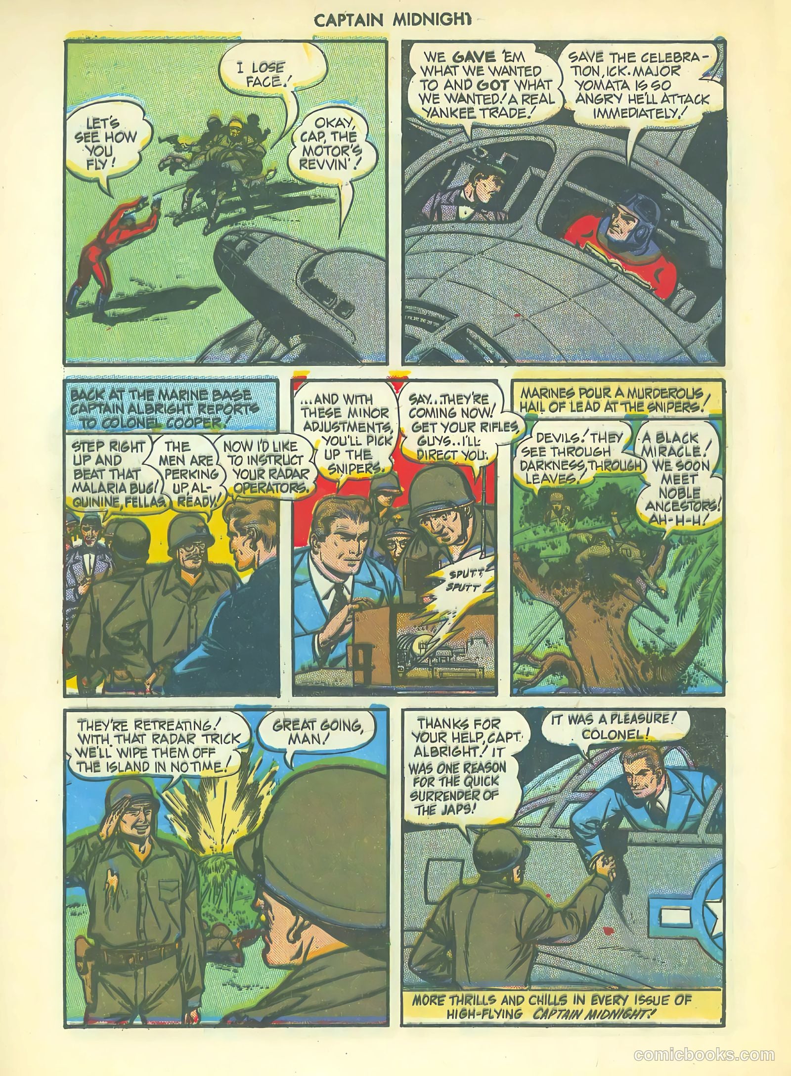 Captain Midnight #36 (1946) — page 32 of 37