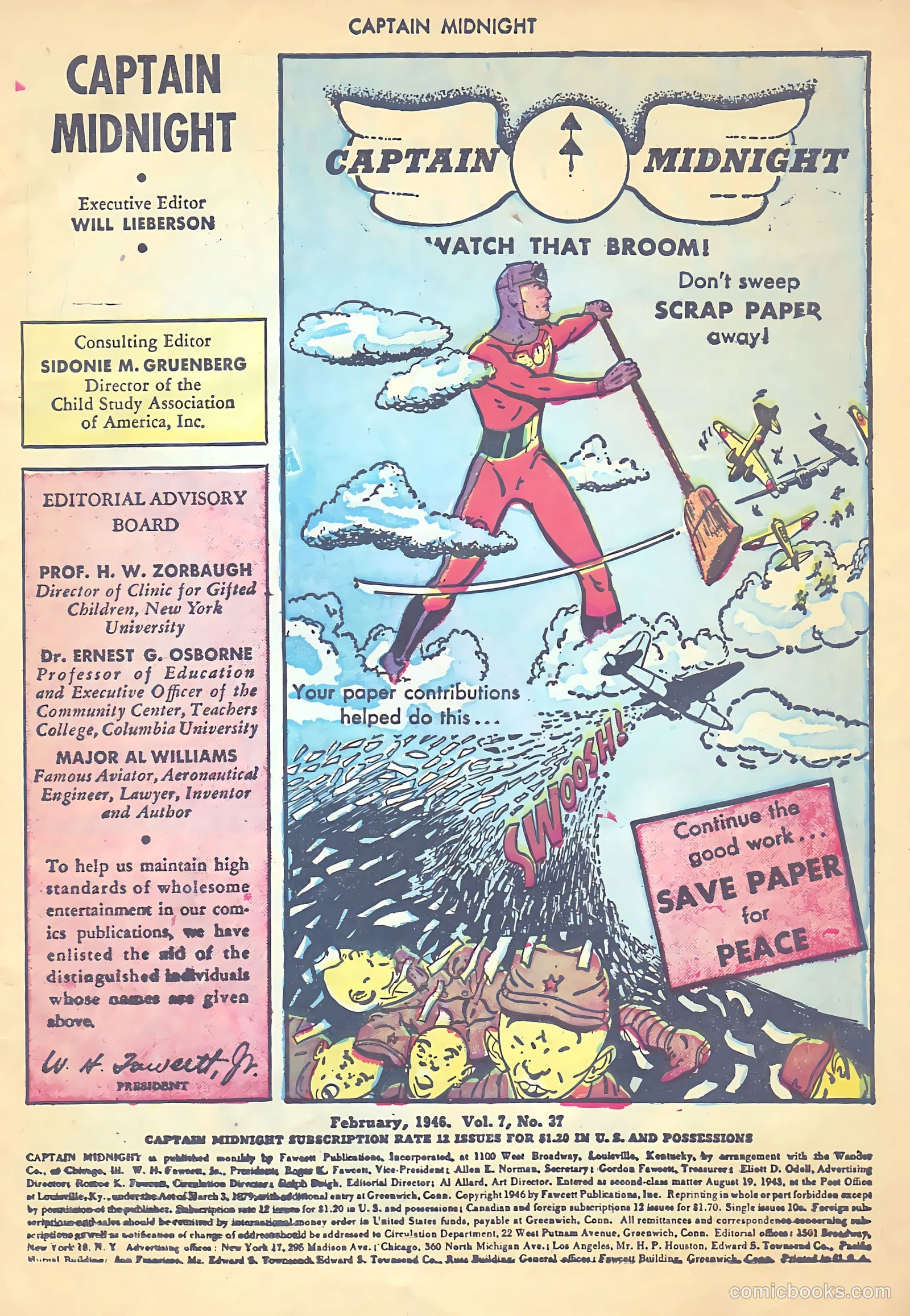 Captain Midnight #37 (1946) — page 3 of 36