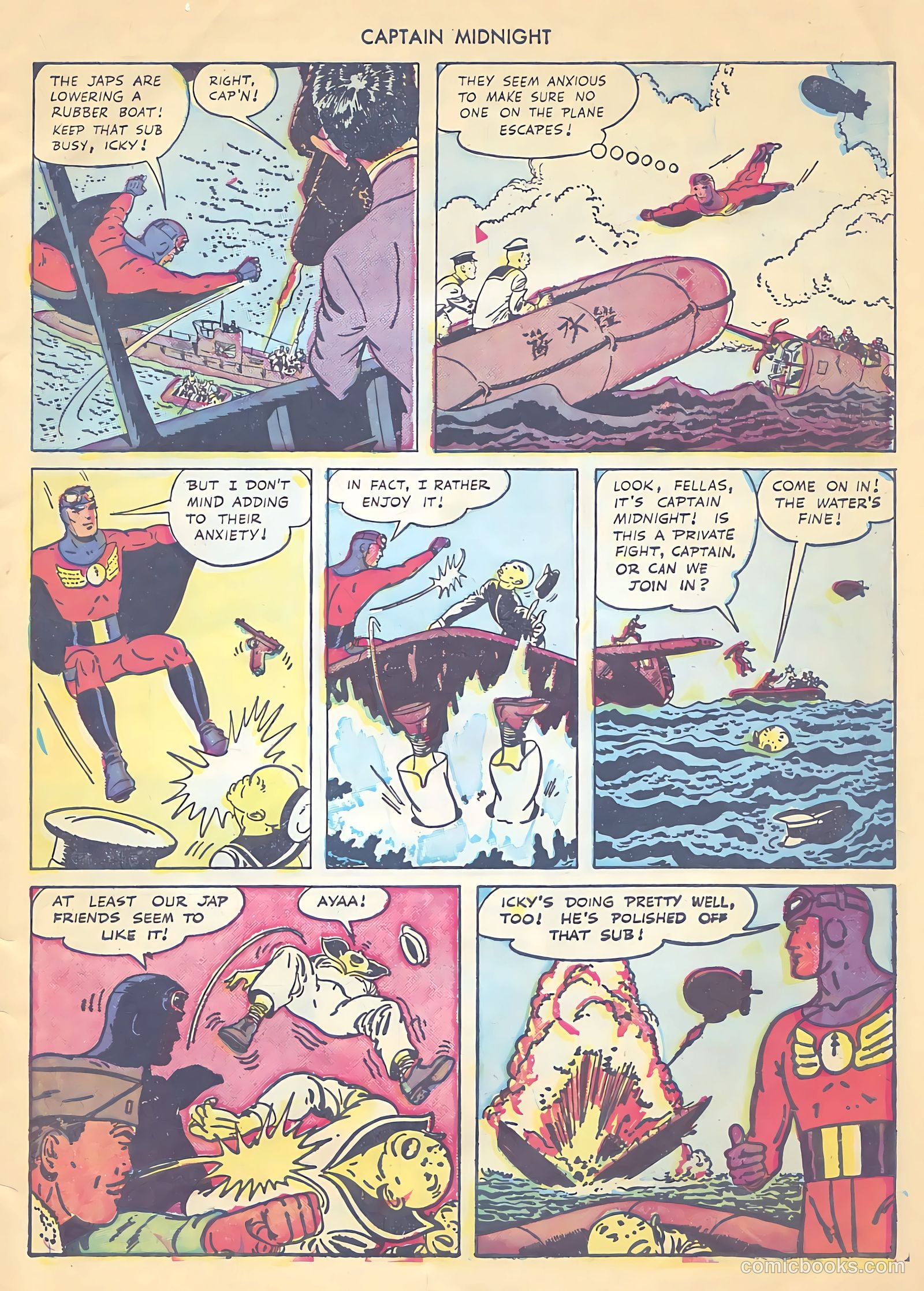 Captain Midnight #37 (1946) — page 7 of 36
