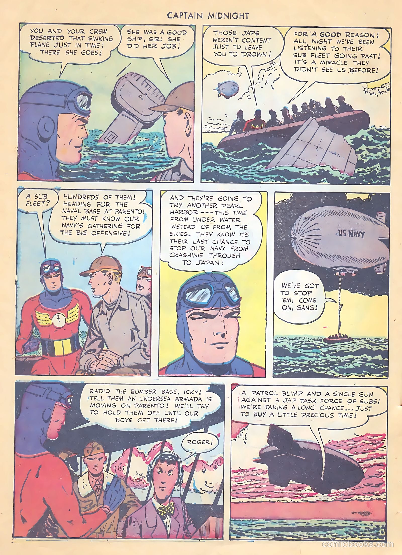 Captain Midnight #37 (1946) — page 8 of 36