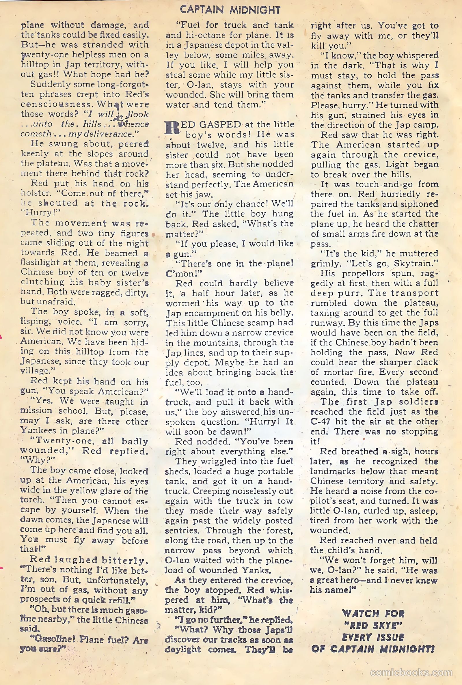 Captain Midnight #37 (1946) — page 24 of 36