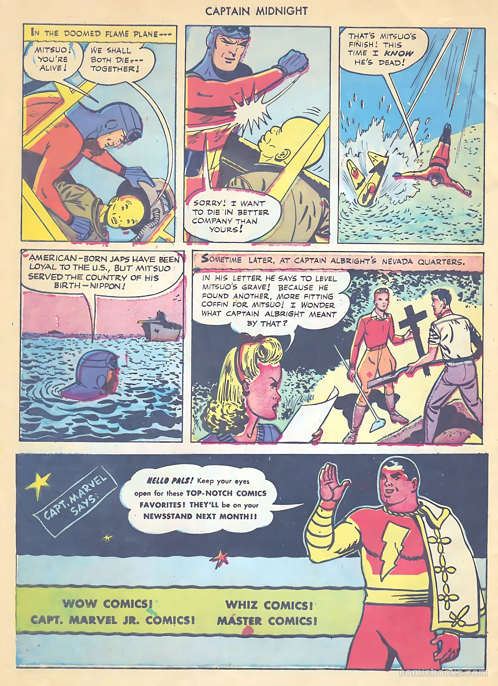 Captain Midnight #37 (1946) — page 32 of 36