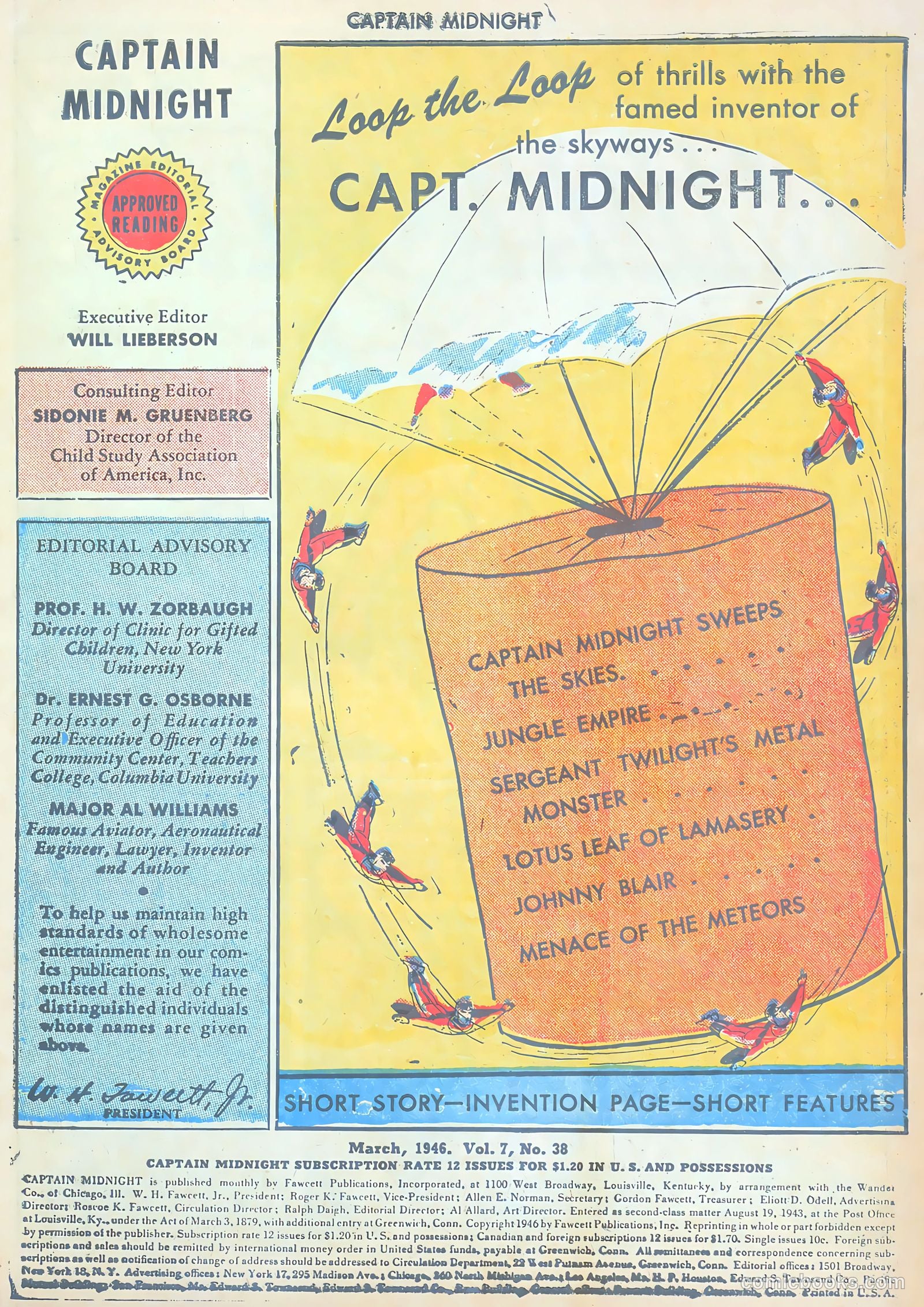 Captain Midnight #38 (1946) — page 3 of 52