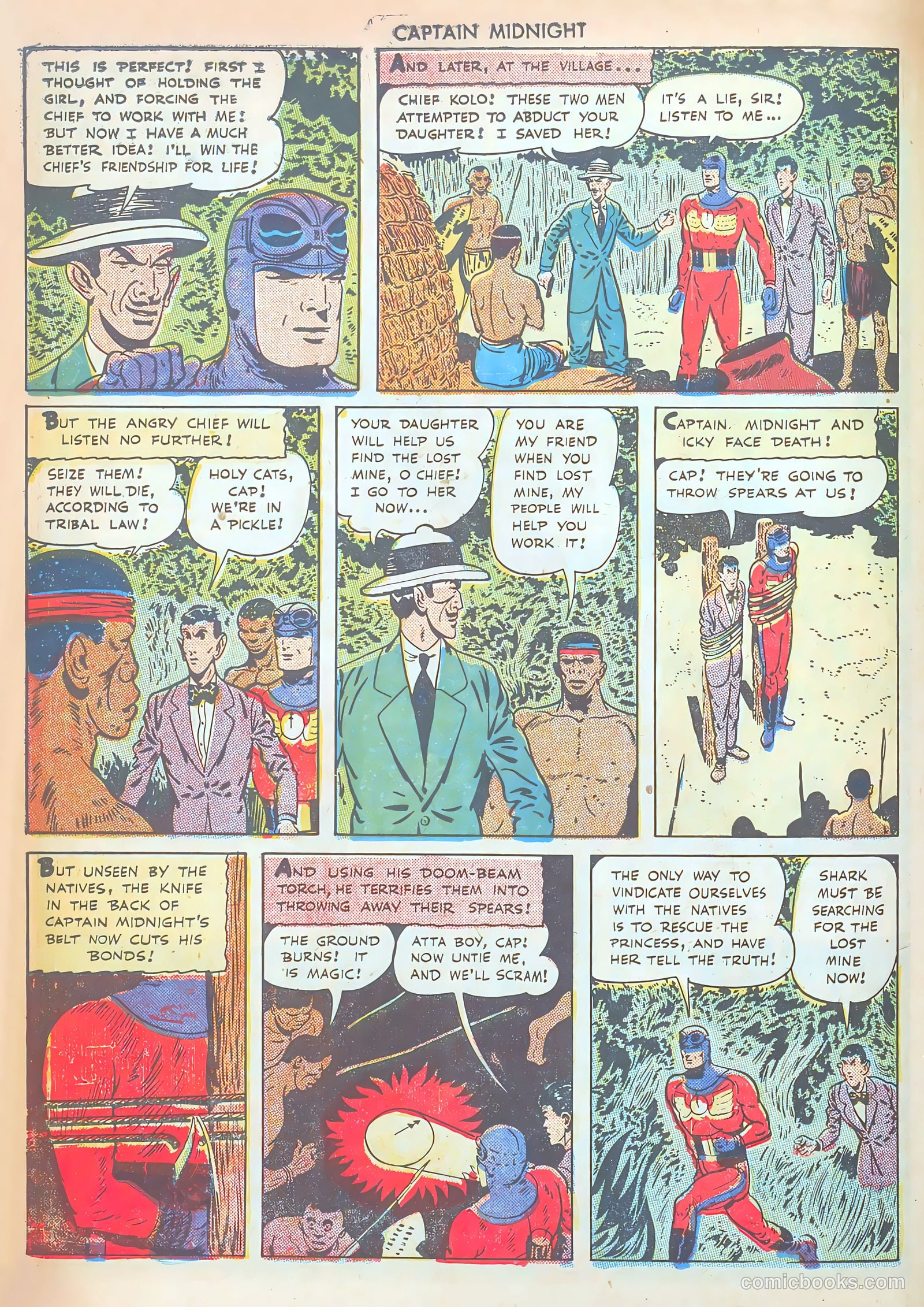 Captain Midnight #38 (1946) — page 18 of 52
