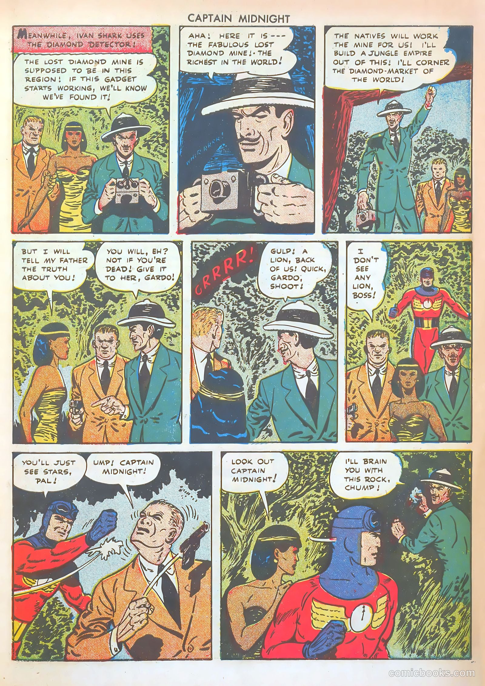 Captain Midnight #38 (1946) — page 19 of 52