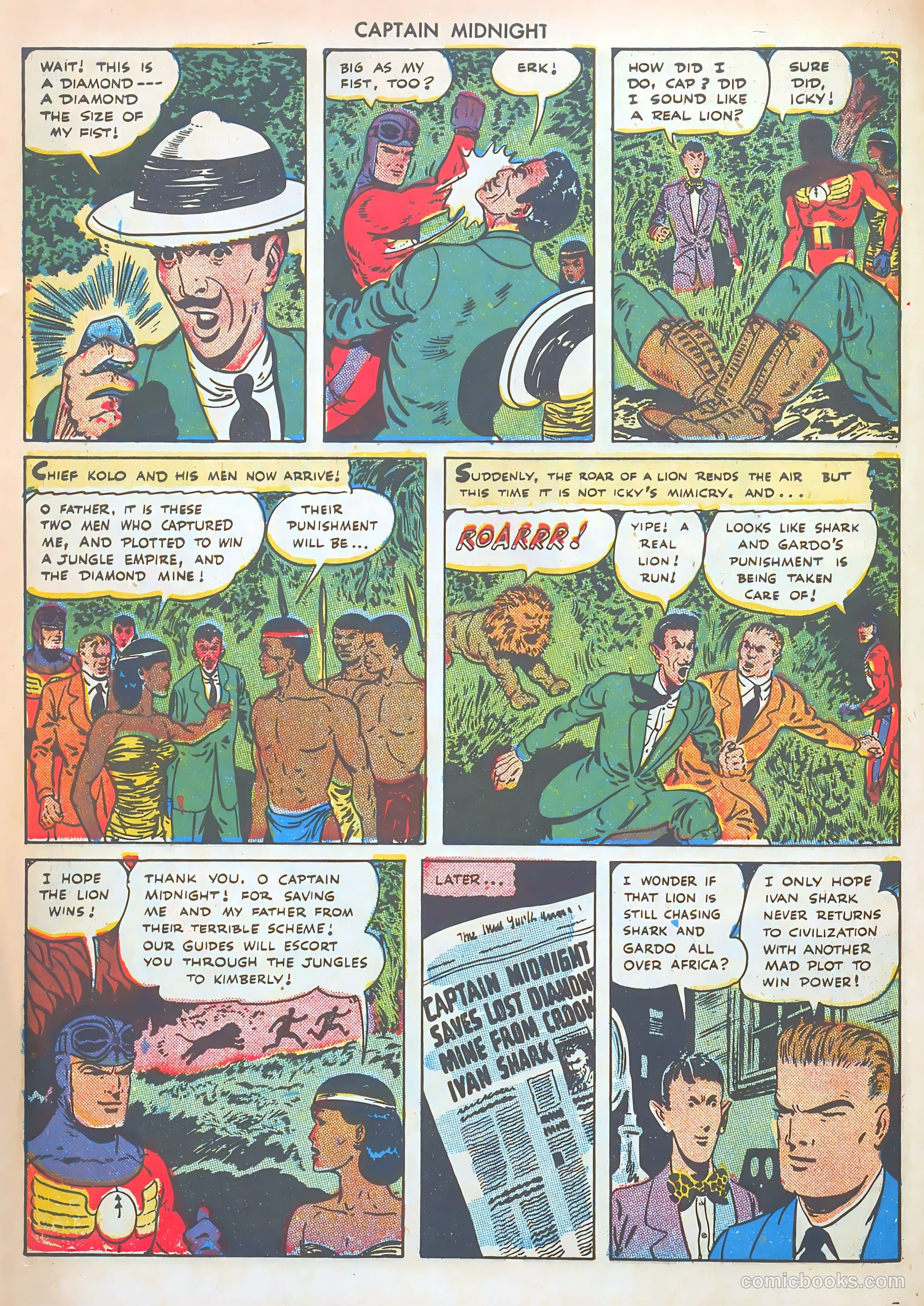 Captain Midnight #38 (1946) — page 20 of 52