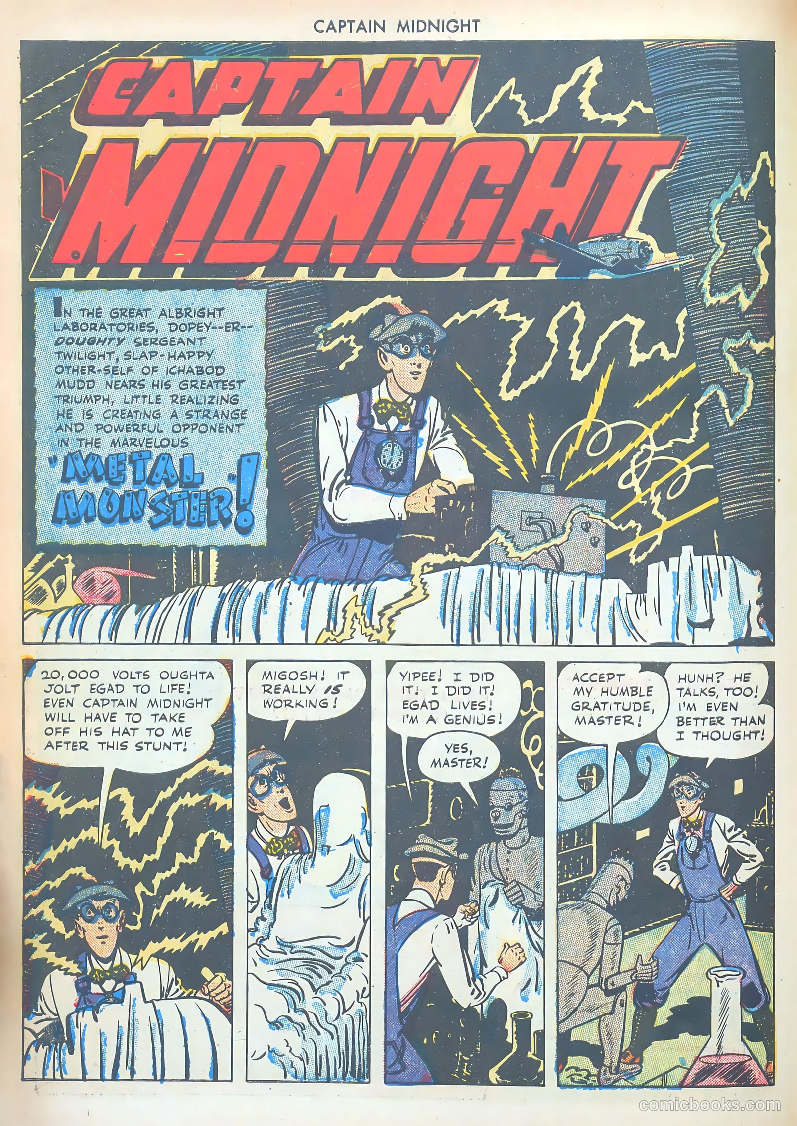 Captain Midnight #38 (1946) — page 22 of 52