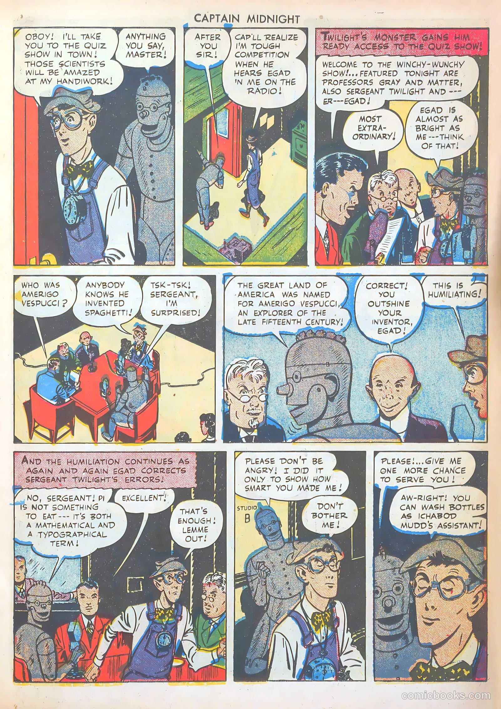 Captain Midnight #38 (1946) — page 23 of 52
