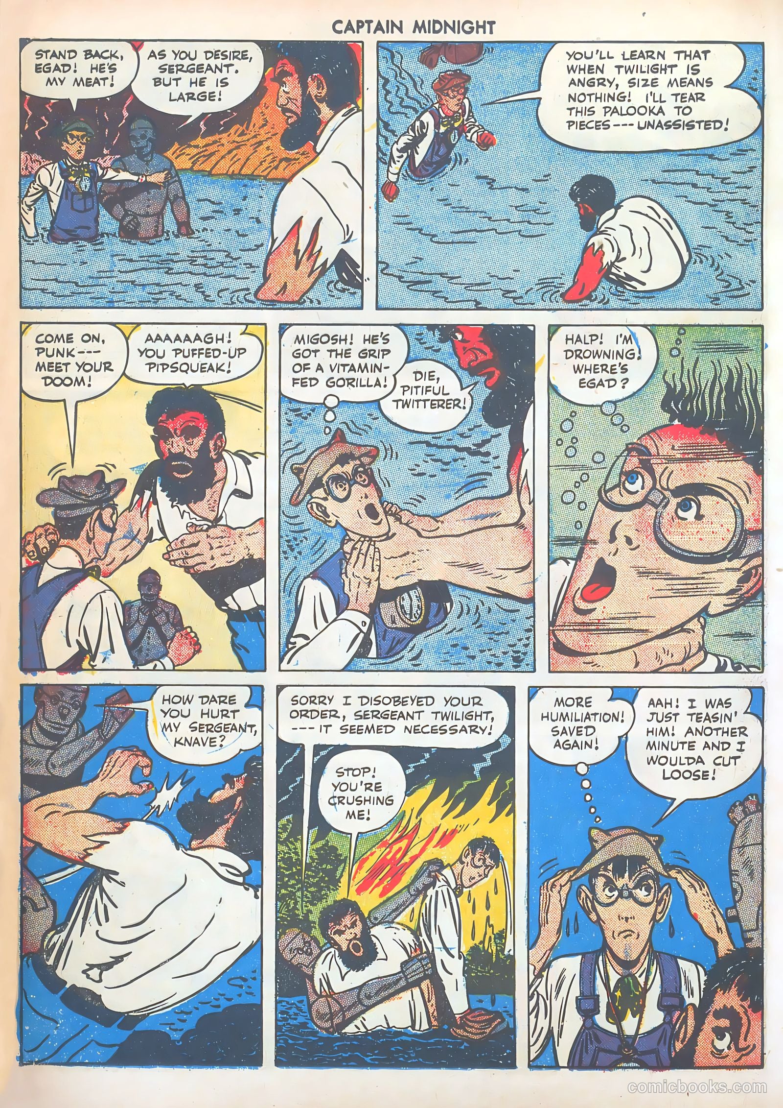 Captain Midnight #38 (1946) — page 28 of 52