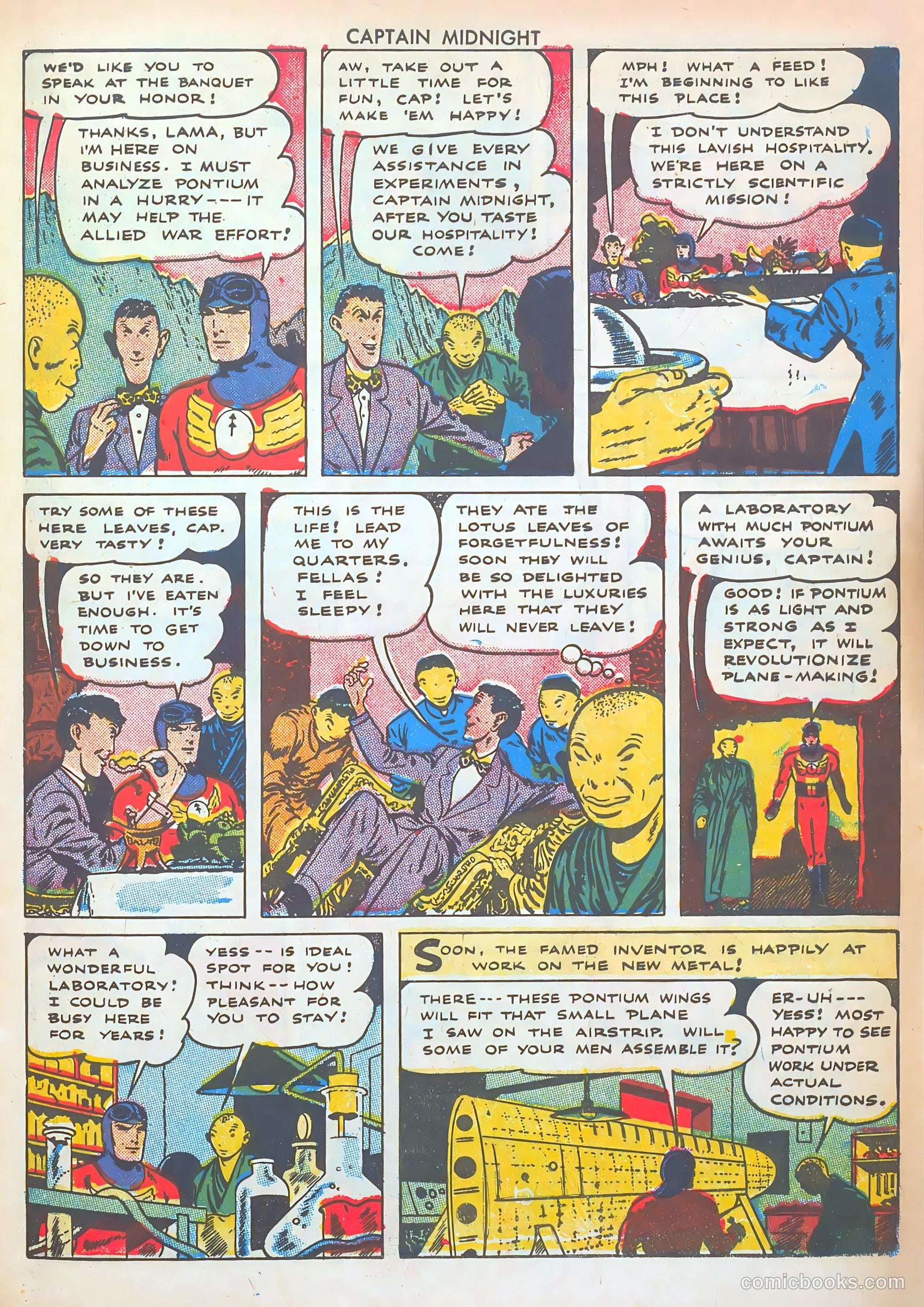 Captain Midnight #38 (1946) — page 33 of 52