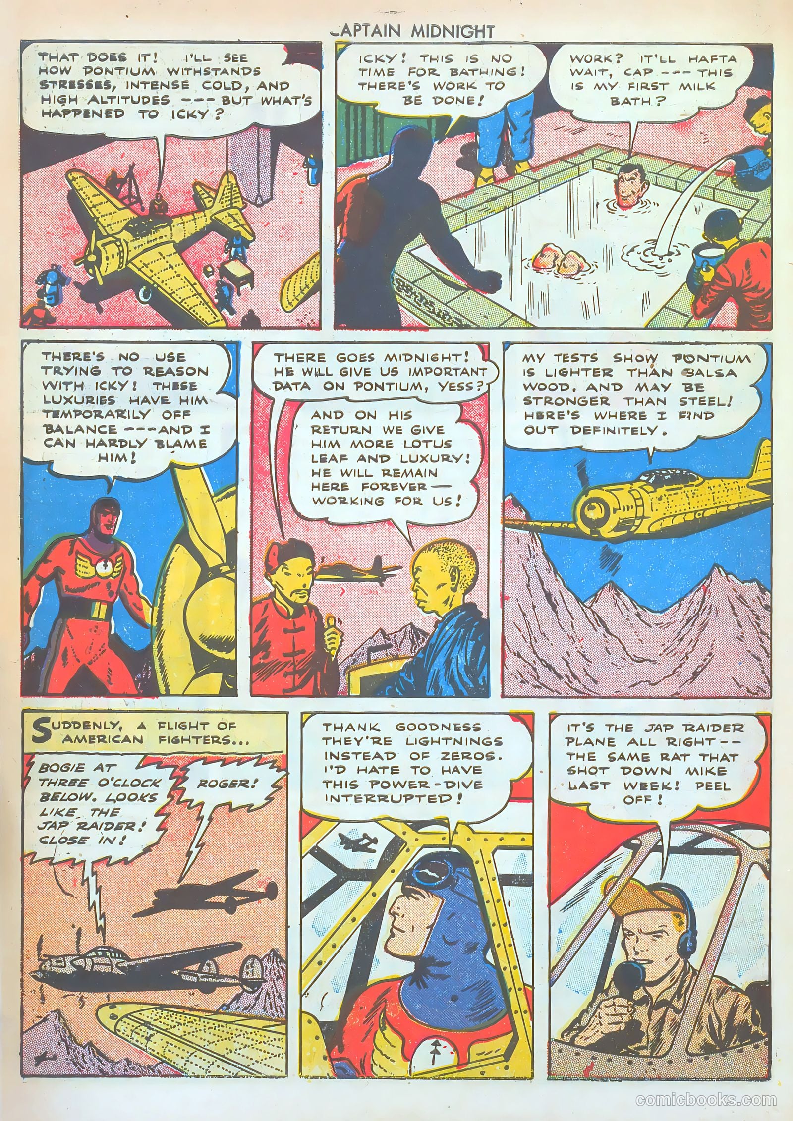 Captain Midnight #38 (1946) — page 34 of 52
