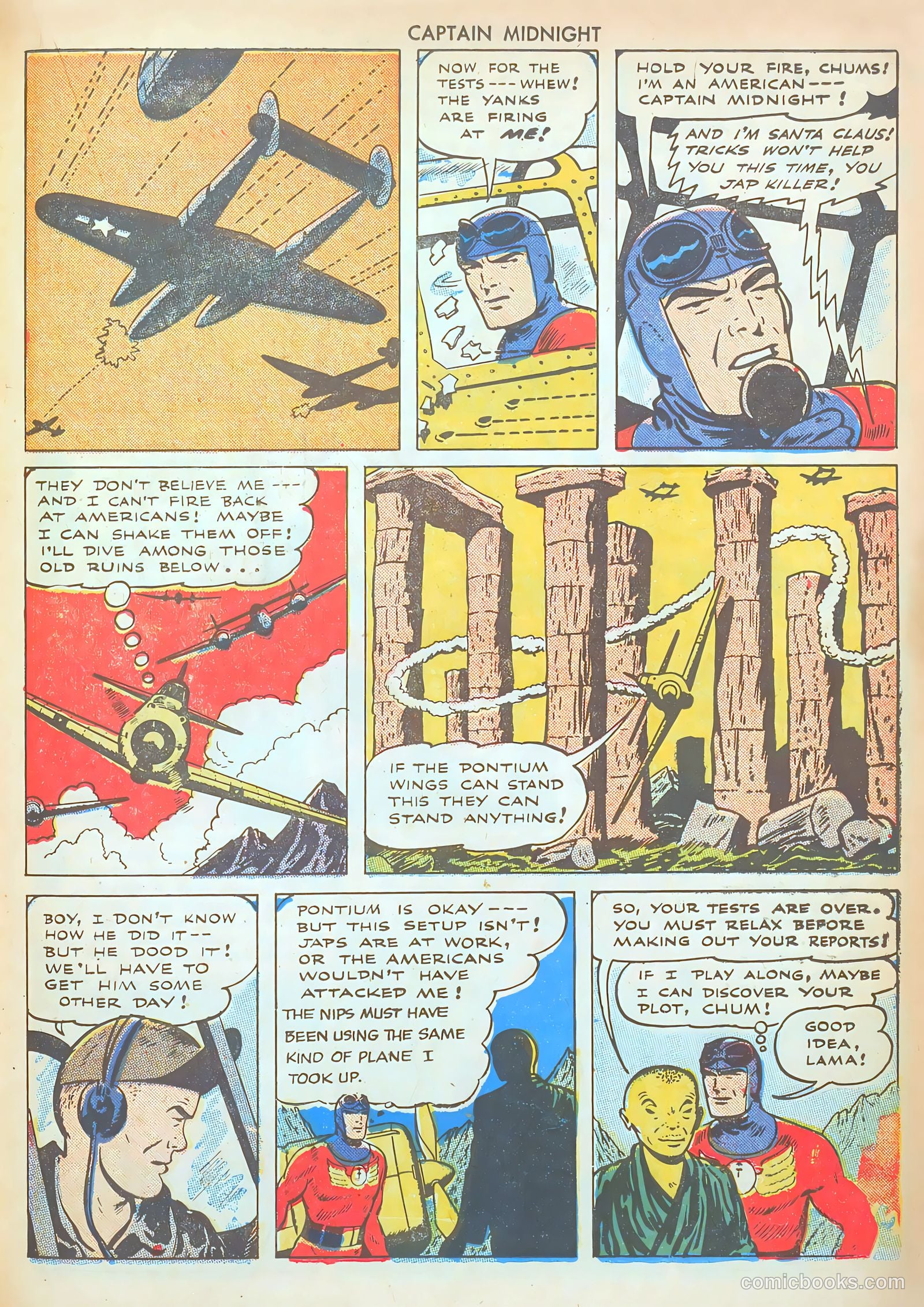 Captain Midnight #38 (1946) — page 35 of 52