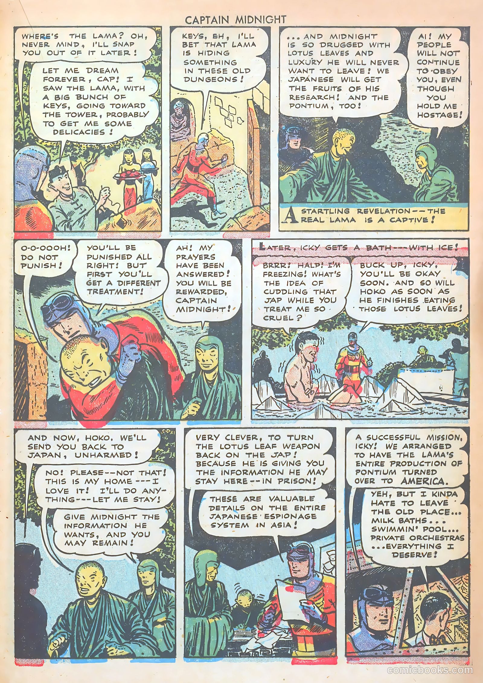 Captain Midnight #38 (1946) — page 37 of 52