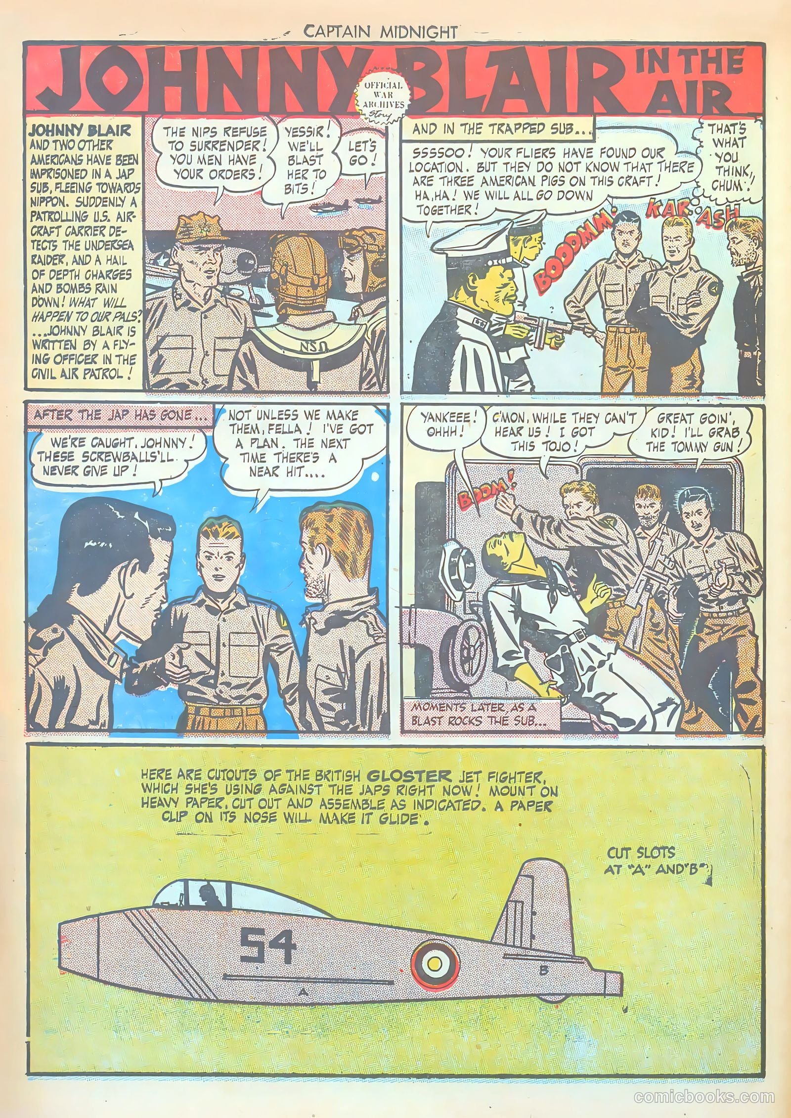 Captain Midnight #38 (1946) — page 38 of 52