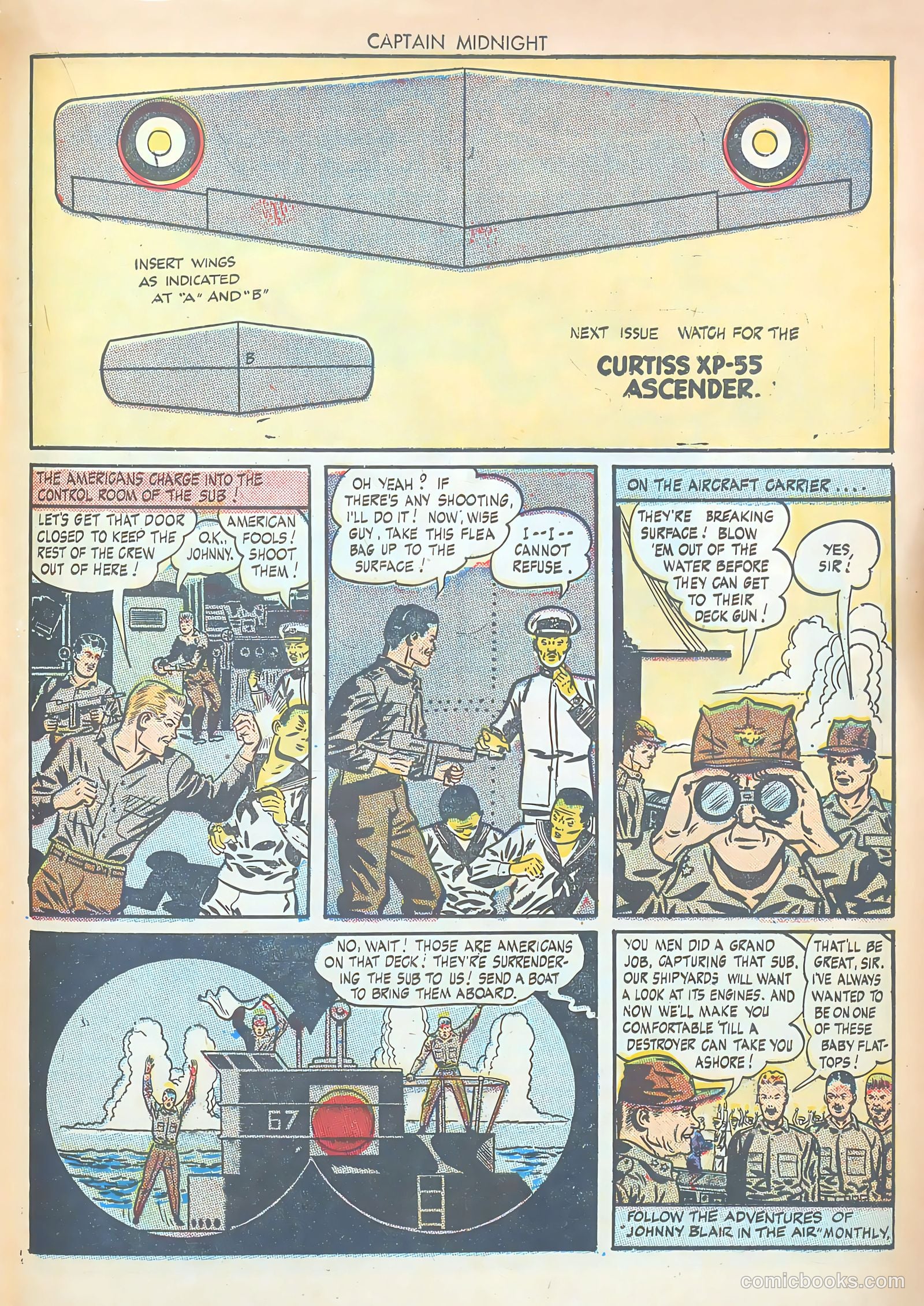 Captain Midnight #38 (1946) — page 39 of 52
