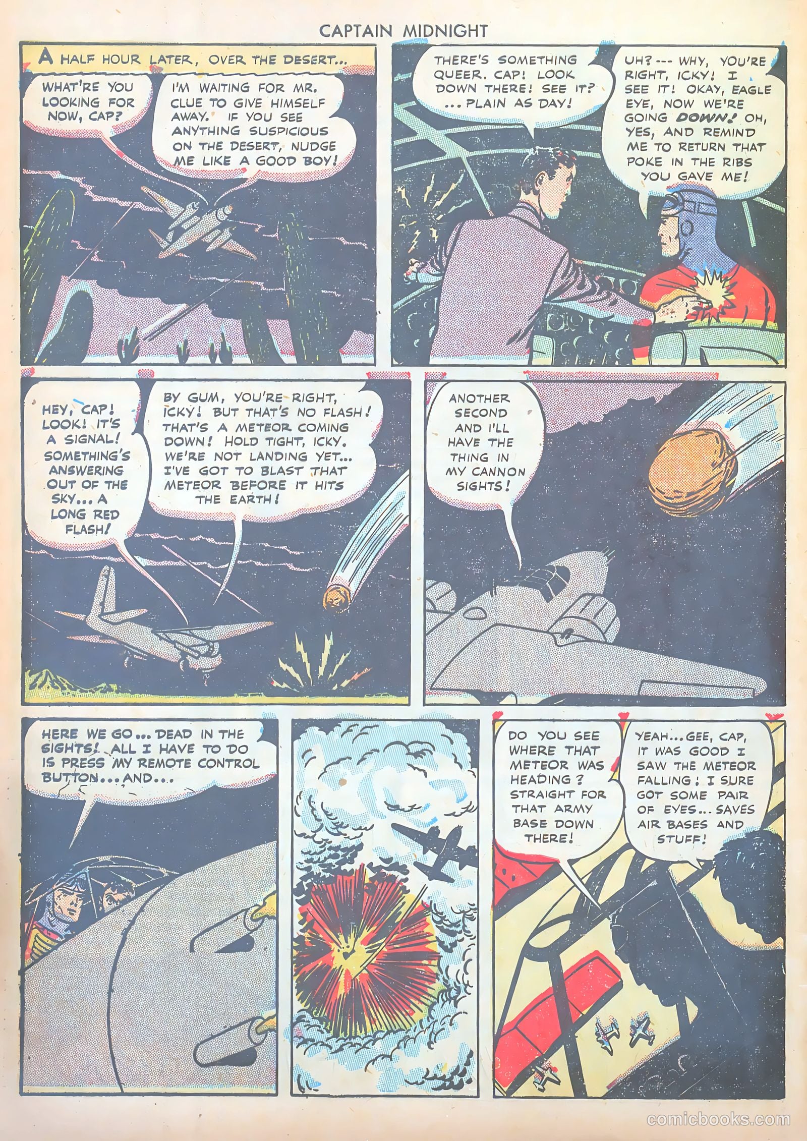 Captain Midnight #38 (1946) — page 44 of 52